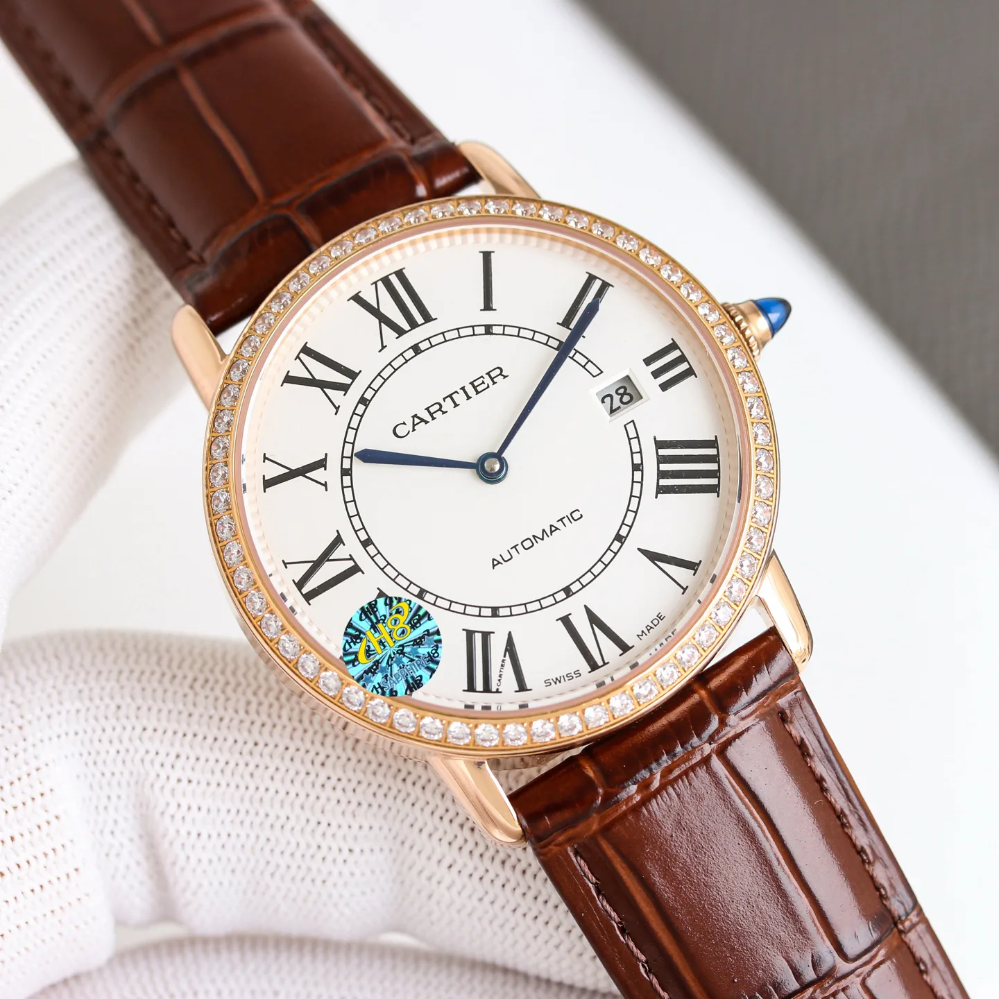 Часы Мужские Cartier 963487