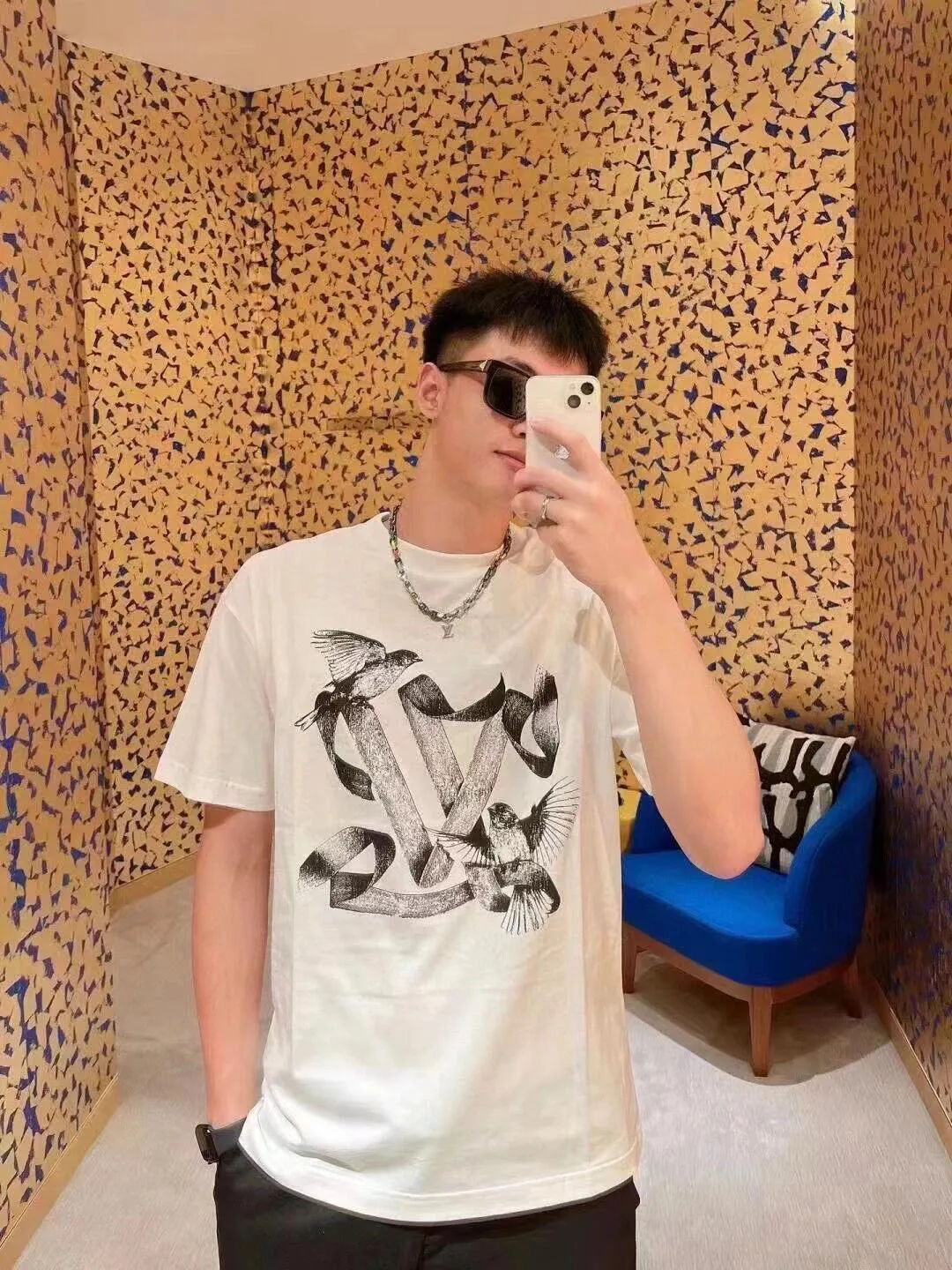 Футболки Мужские Louis Vuitton 9731439