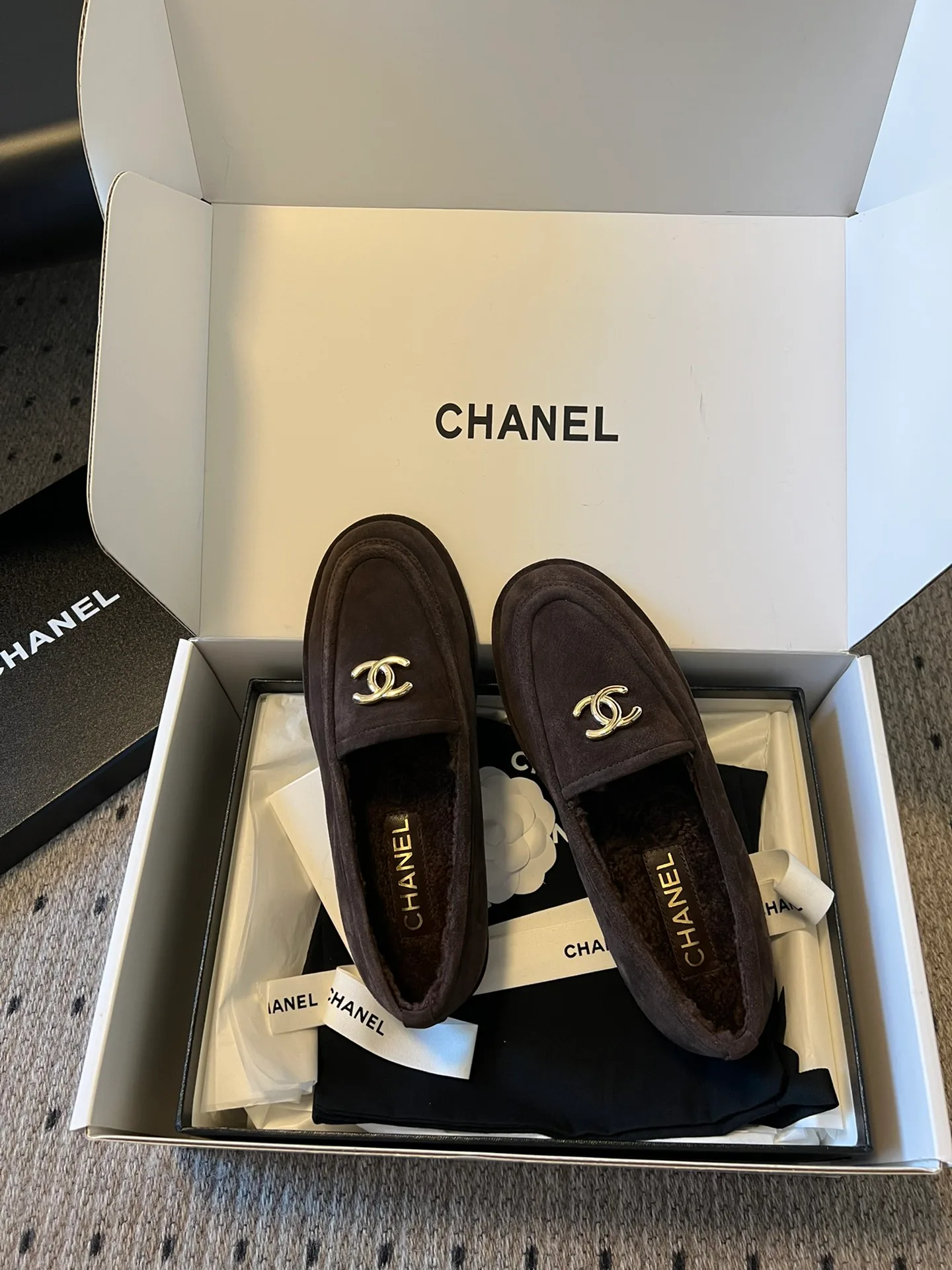 Лоферы И Мокасины Женские Chanel 18294576