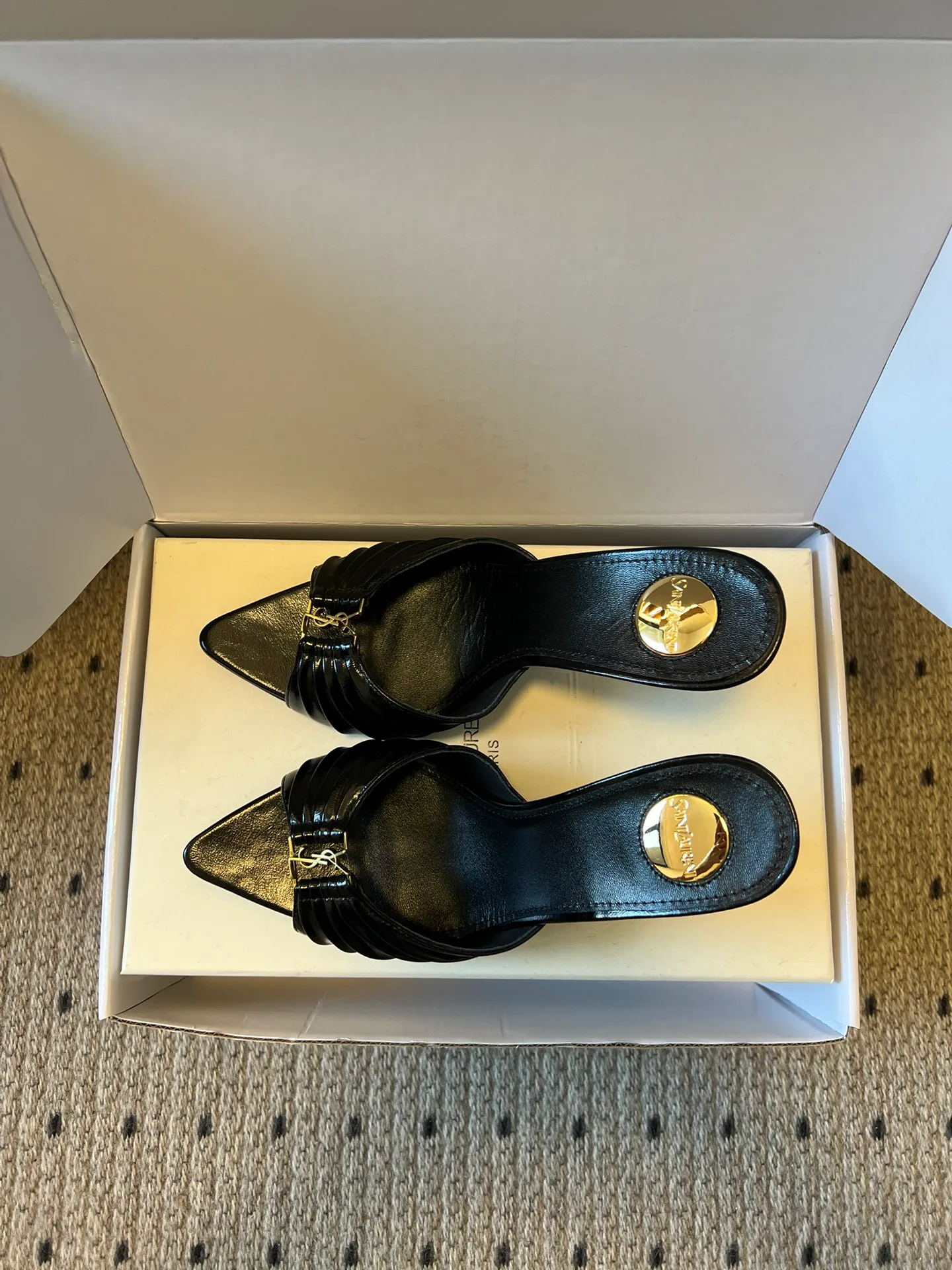 Мюли И Сабо Женские Saint Laurent 10835427