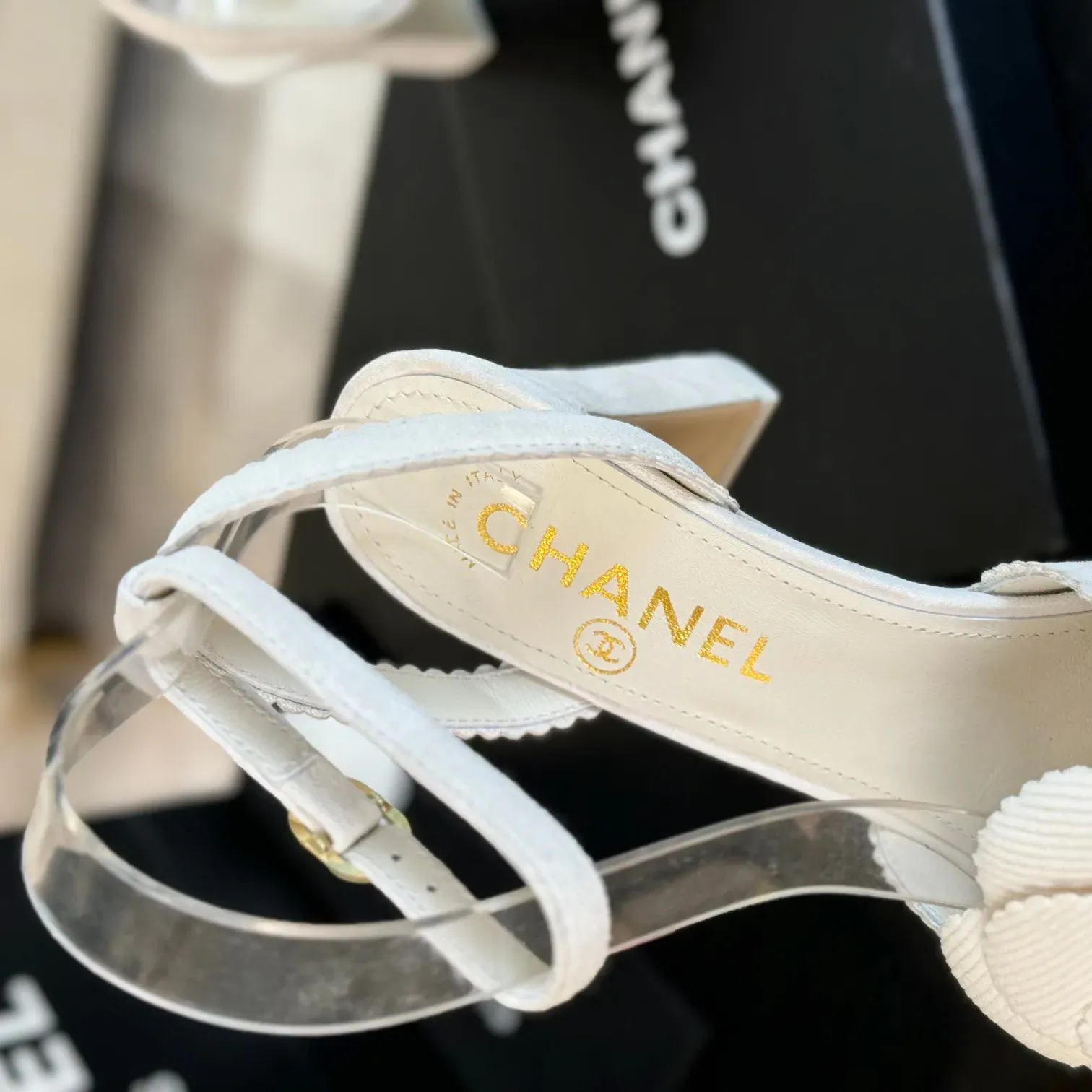 Босоножки Женские Chanel 53395