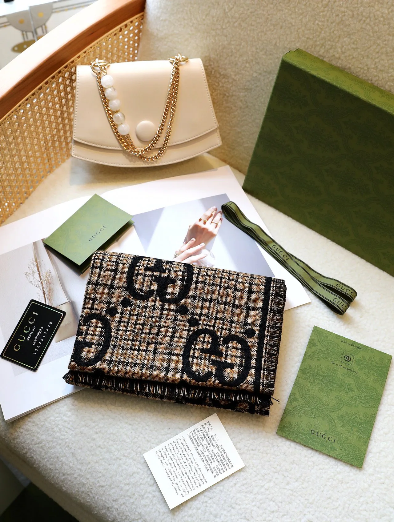 Шарфы Gucci 299243