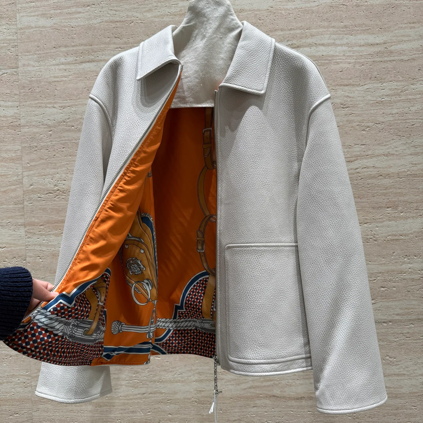 Кожаные Куртки И Дублёнки Женские Hermes 10207287