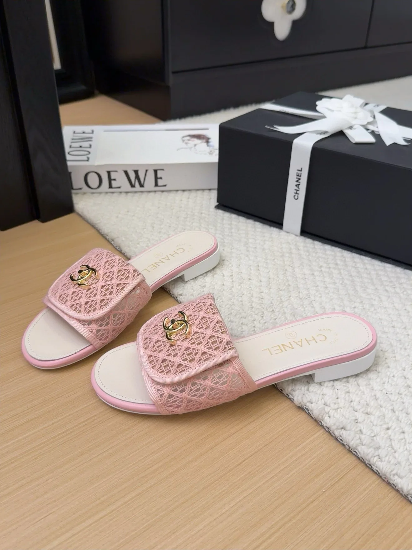 Шлепанцы Женские Chanel 28362