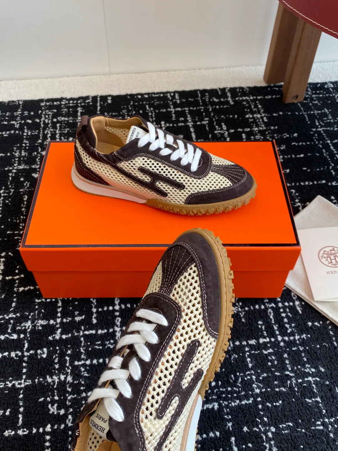 Кроссовки Женские Hermes 31880