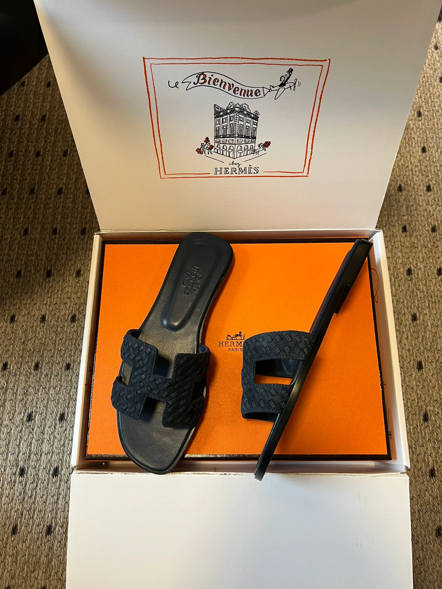 Шлепанцы Женские Hermes 11129418