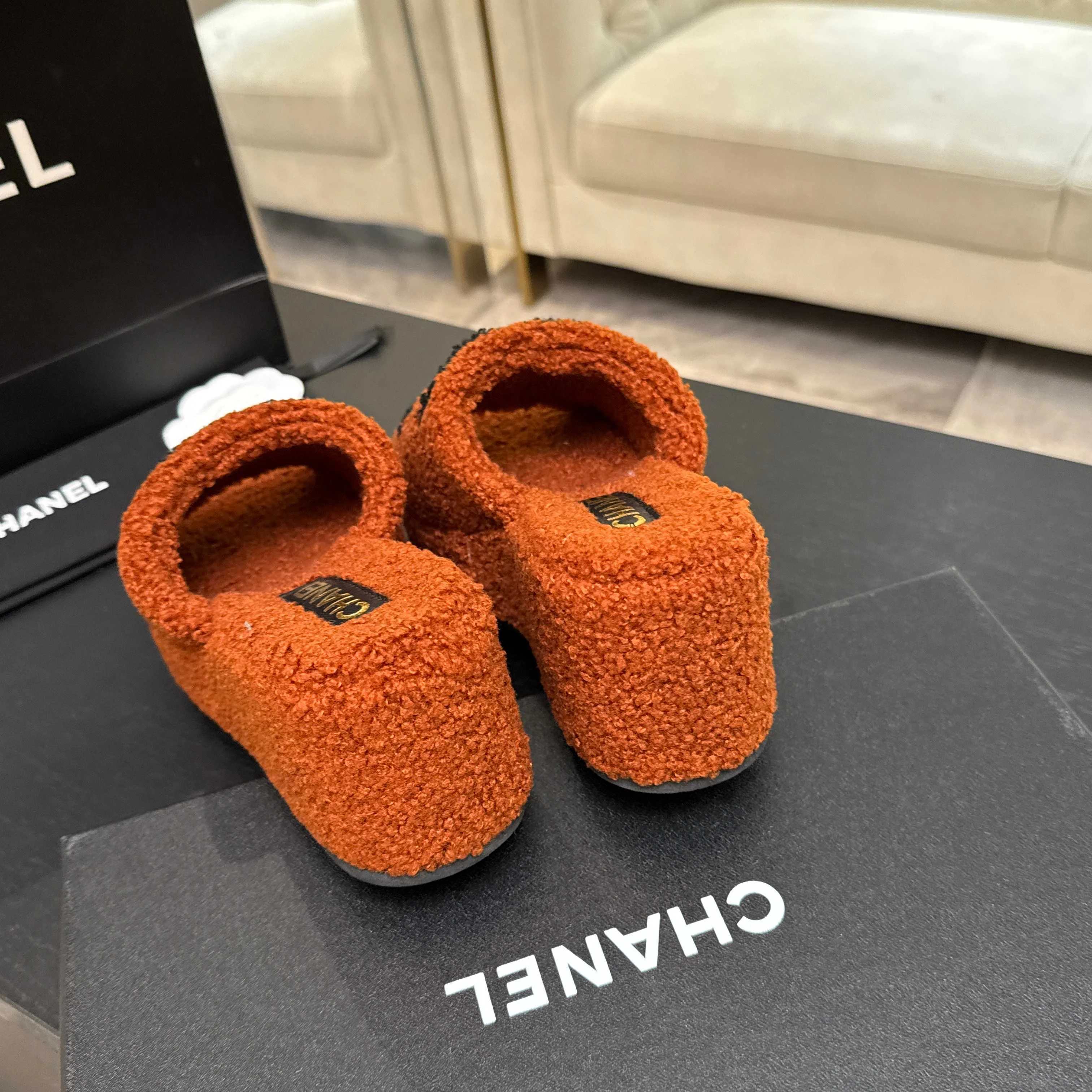 Тапочки Женские Chanel 18501002