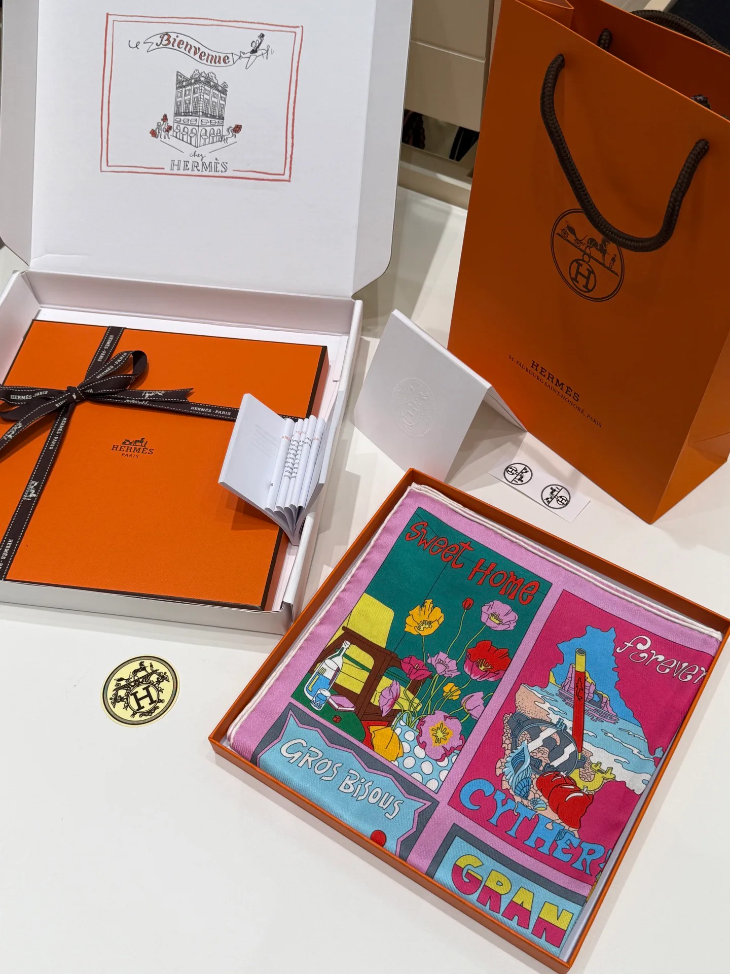 Платки Hermes 11662733