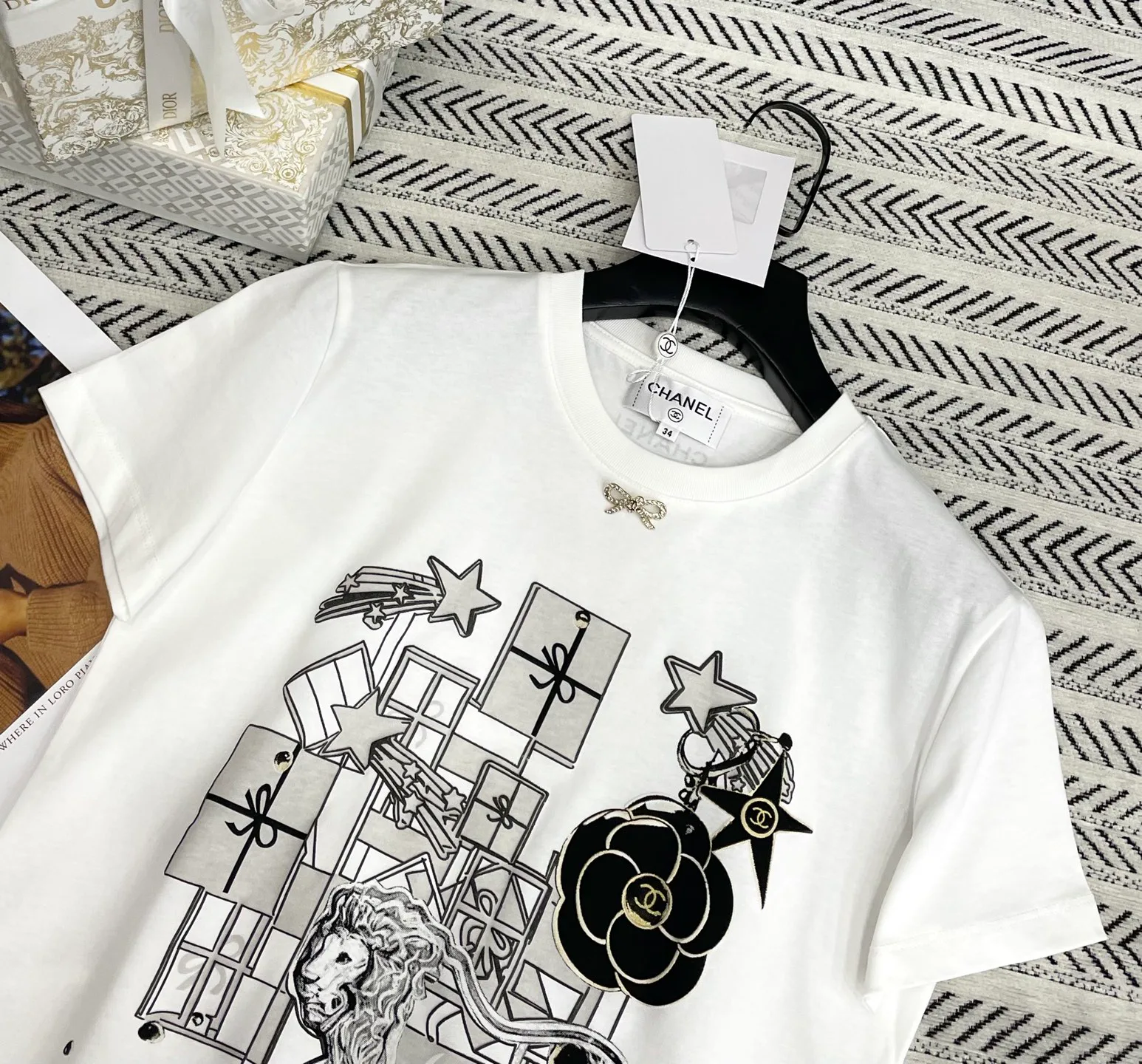 Футболки Женские Chanel 7689969