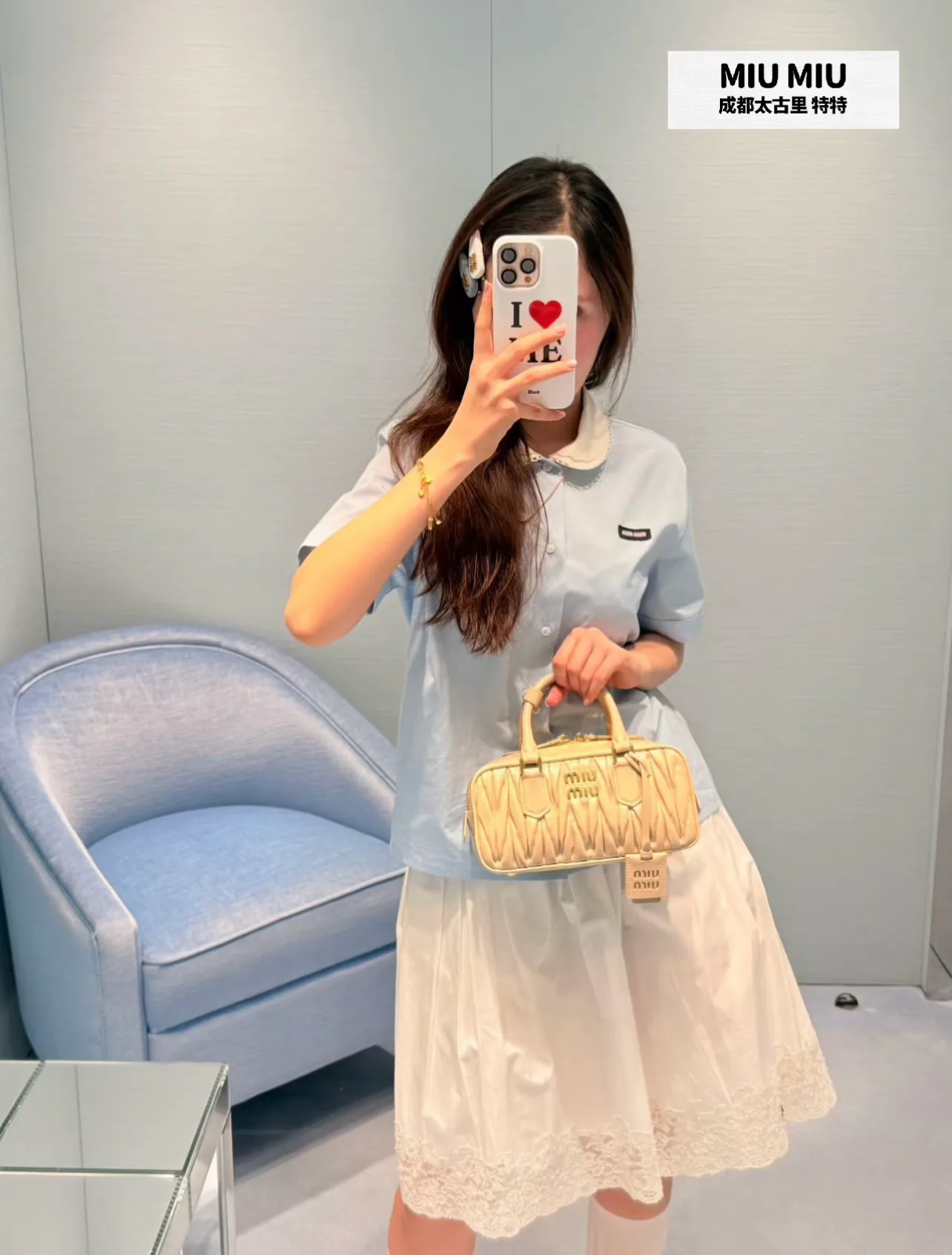 Рубашки Женские Miu Miu 6076936