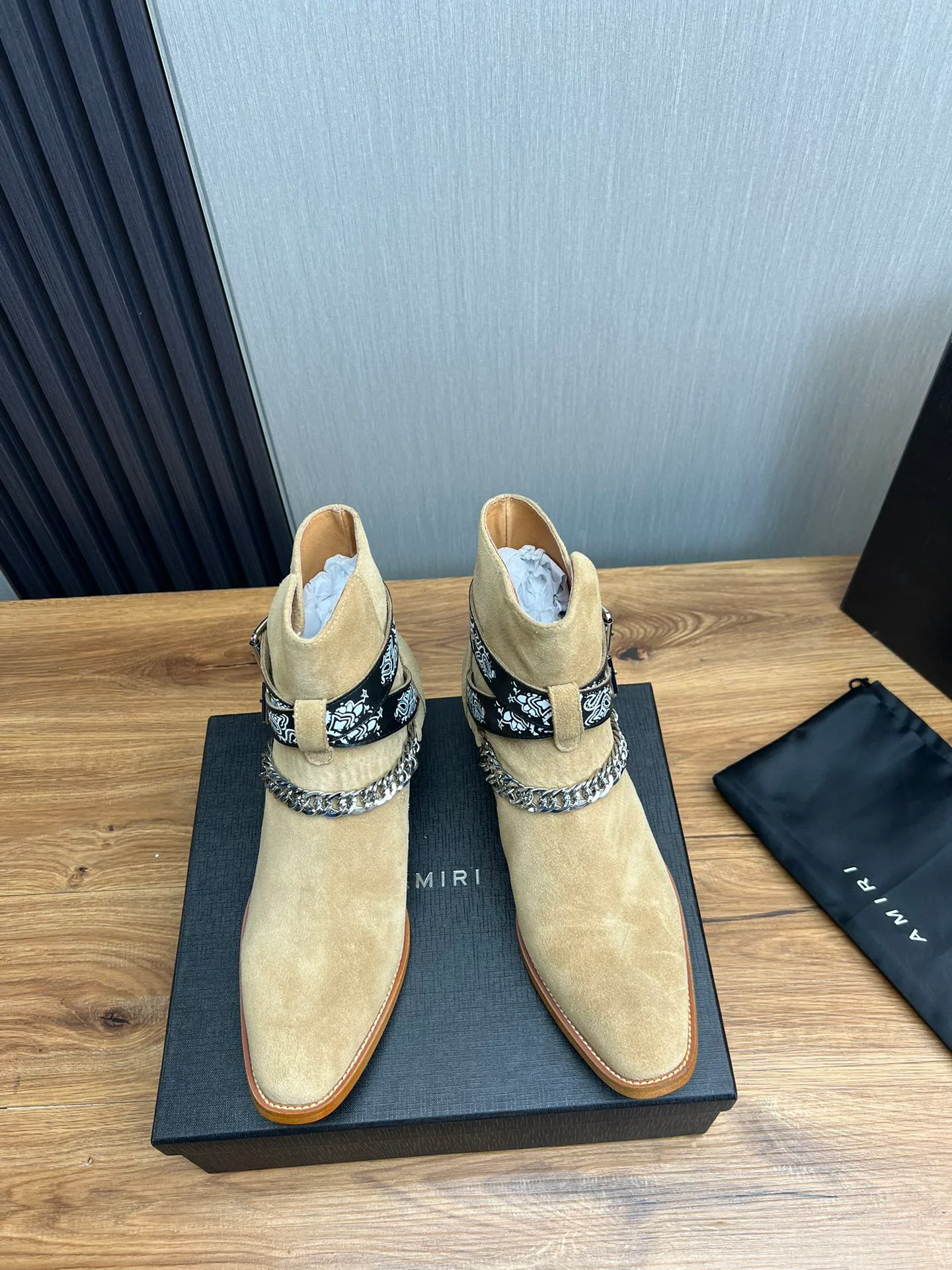 Ботинки Мужские Saint Laurent 1261434