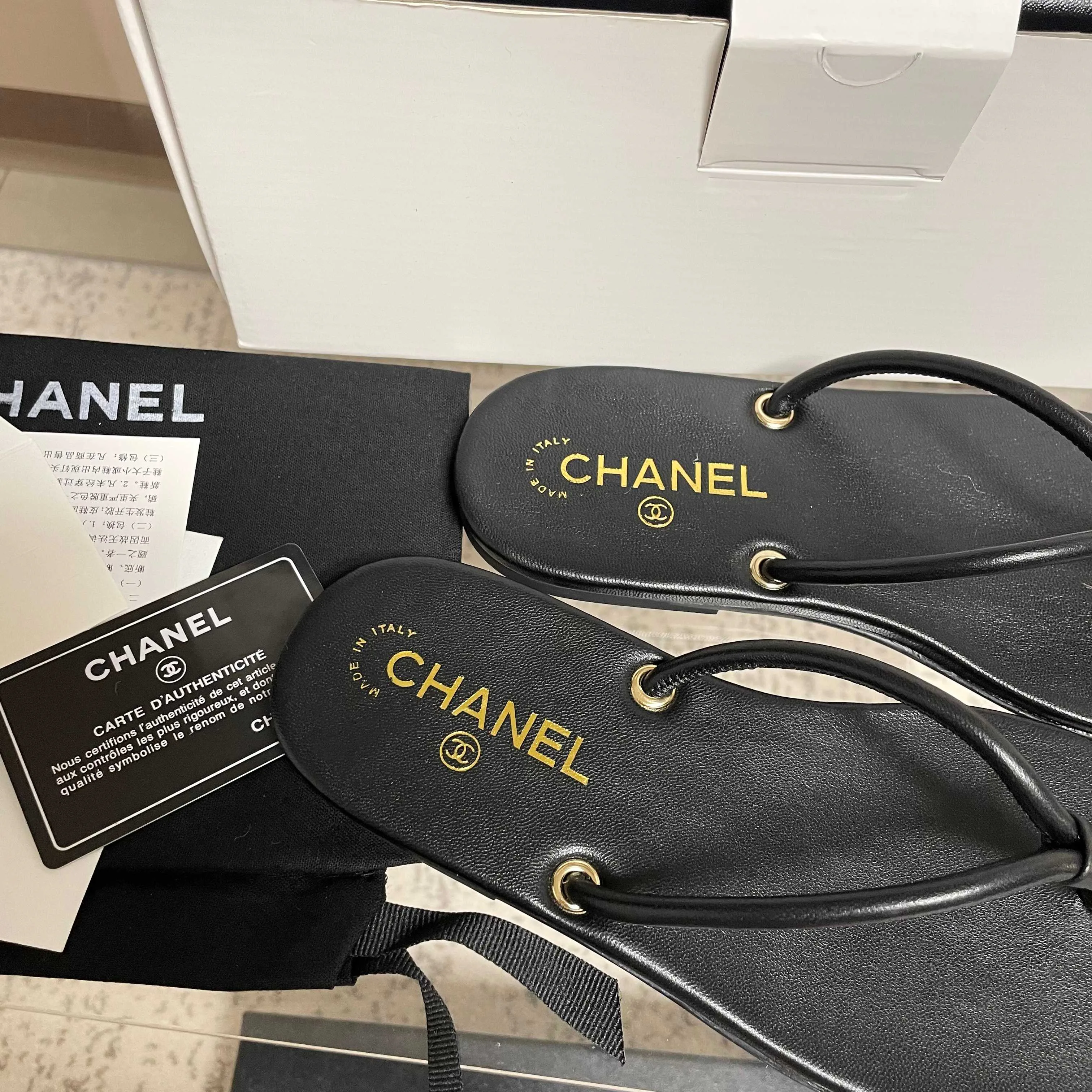 Шлепанцы Женские Chanel 11893465