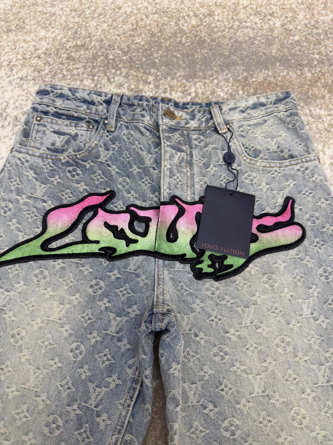 Джинсы Мужские Louis Vuitton 8973457