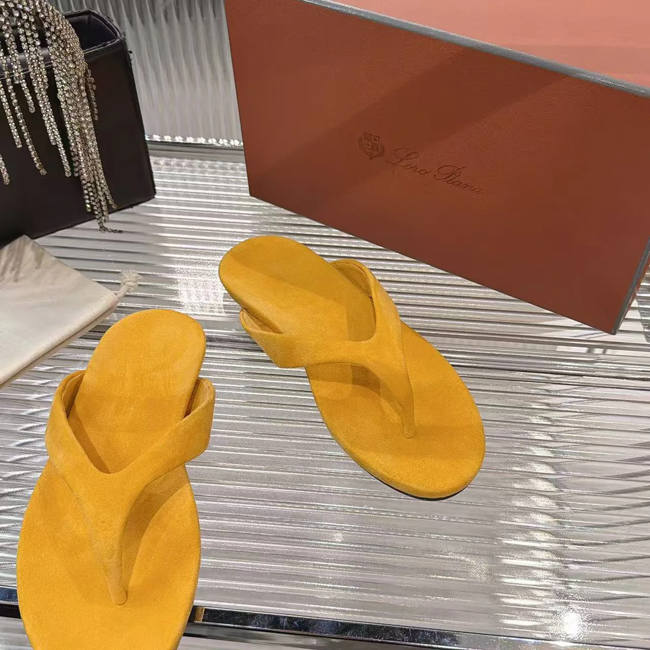 Шлепанцы Женские Loro Piana 17038181
