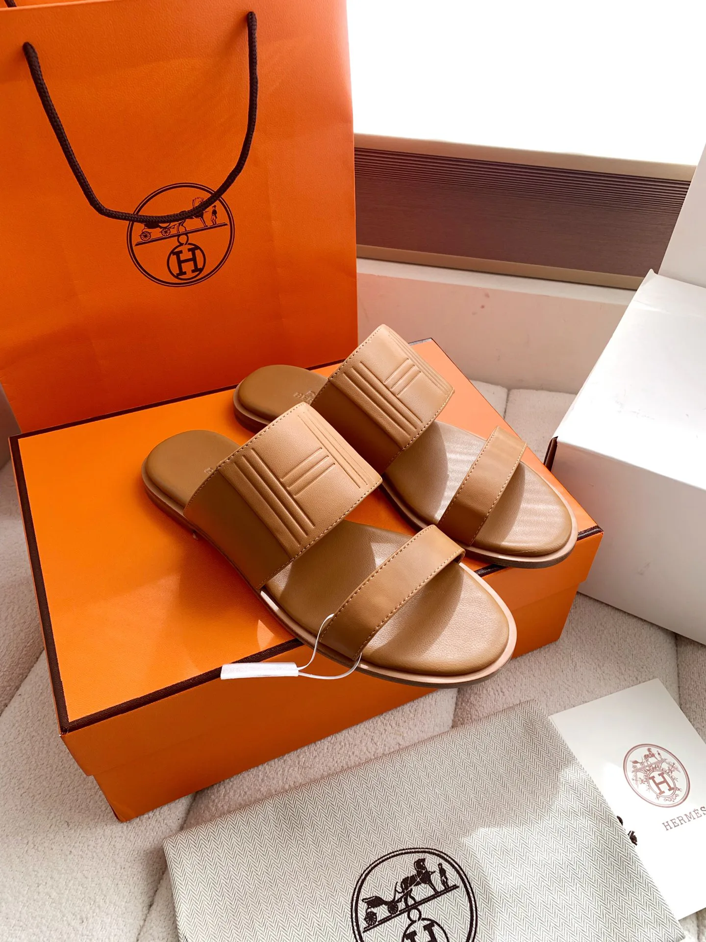 Шлепанцы Женские Hermes 10461983