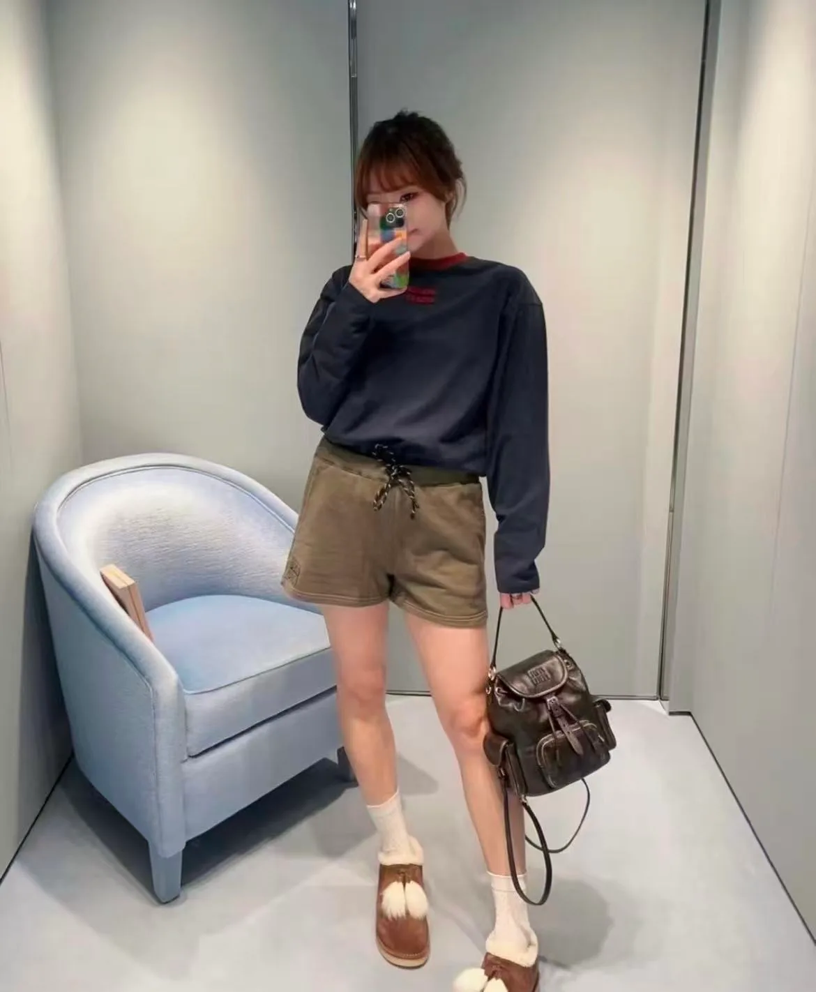 Лонгсливы Женские Miu Miu 5067809