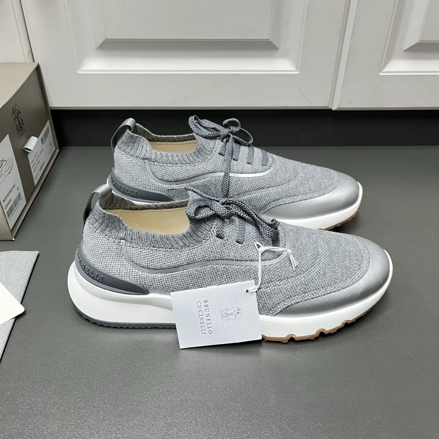 Кроссовки Мужские Brunello Cucinelli 18633754