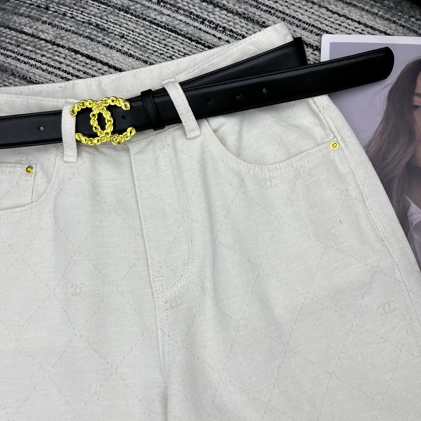 Джинсы Женские Chanel 1884521