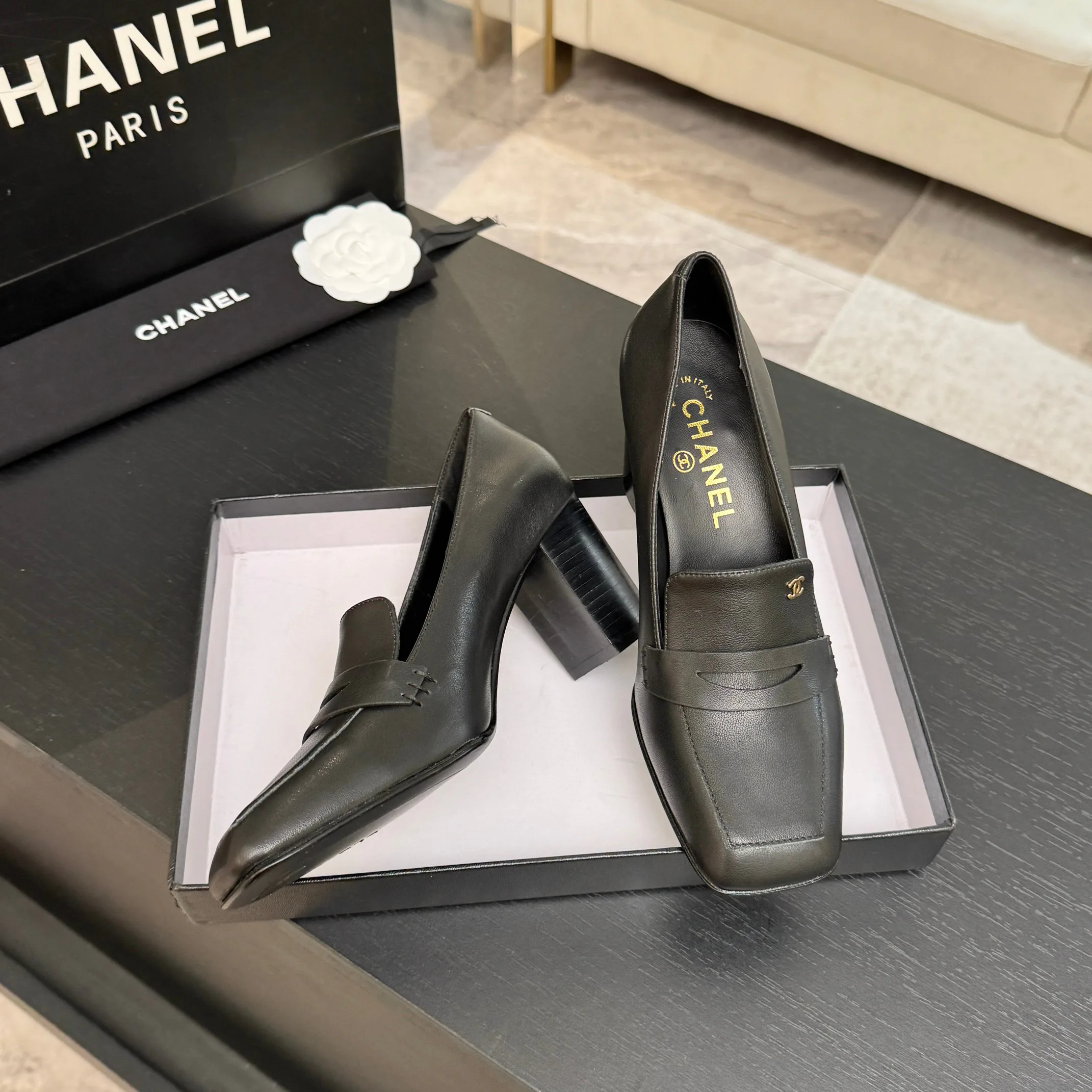 Лоферы И Мокасины Женские Chanel 18063089