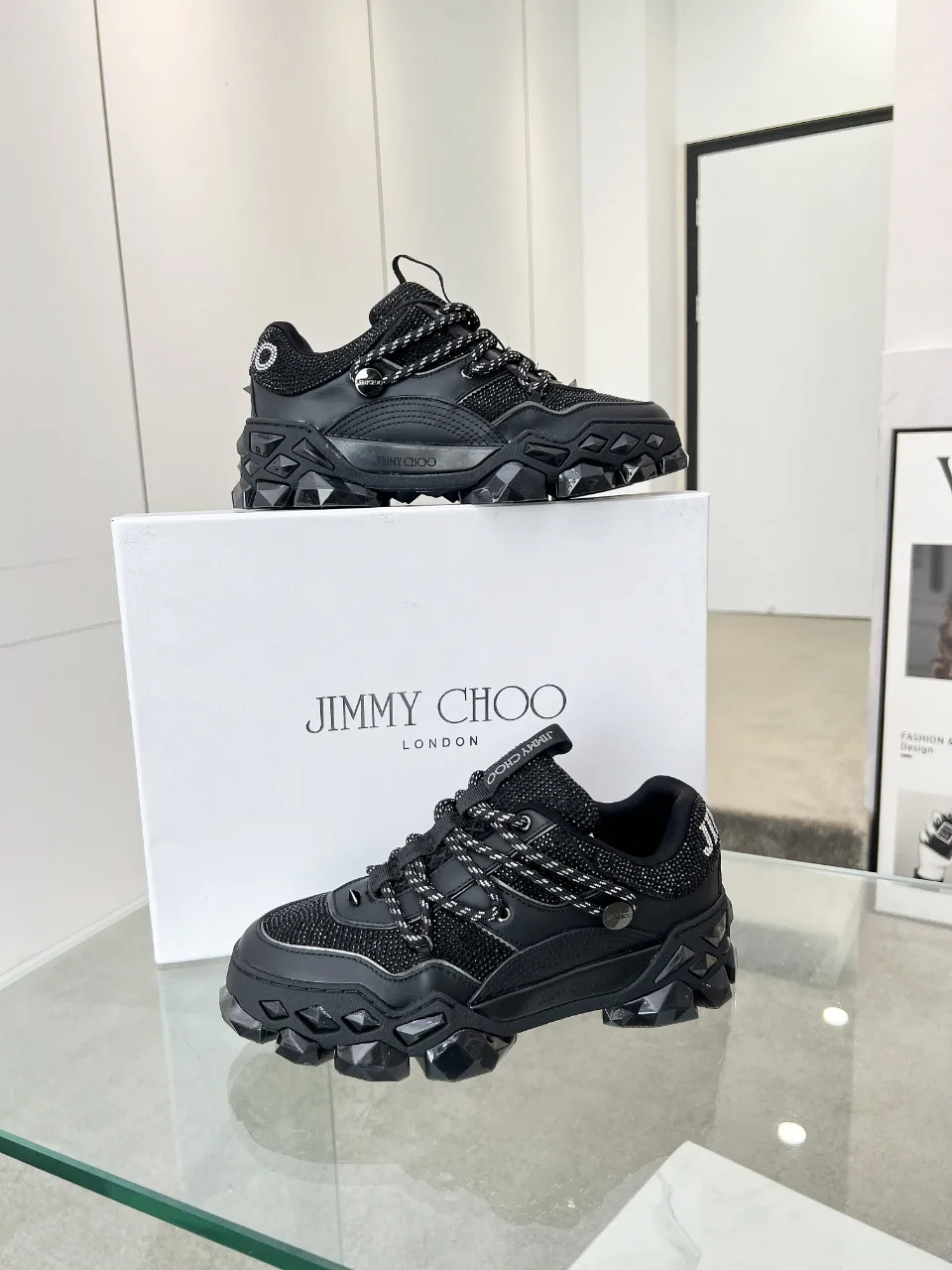 Кроссовки Женские Jimmy Choo 788644