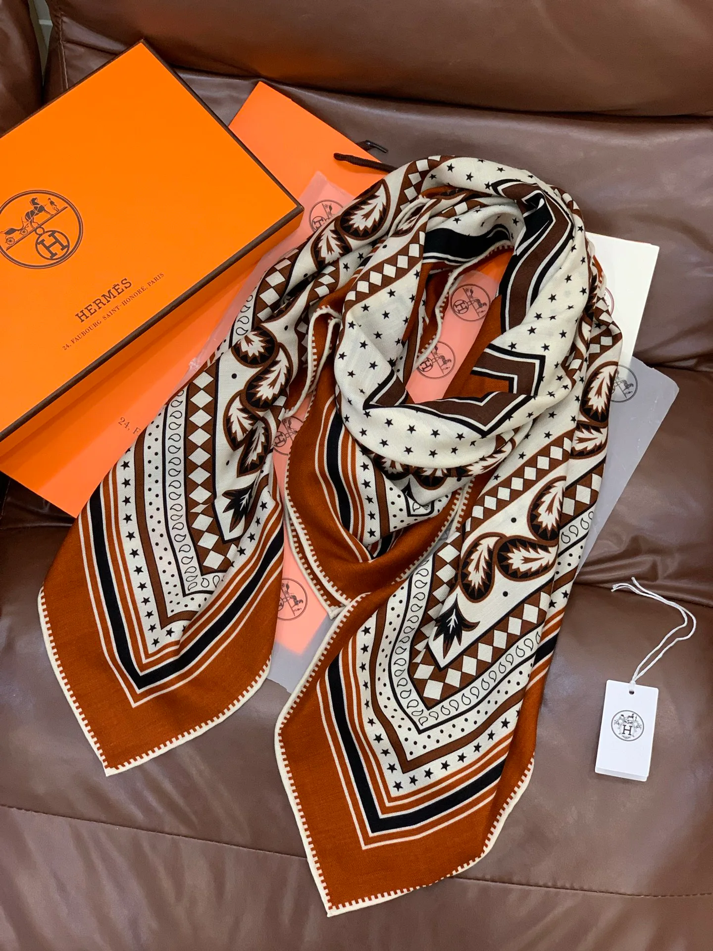 Шарфы Hermes 318436