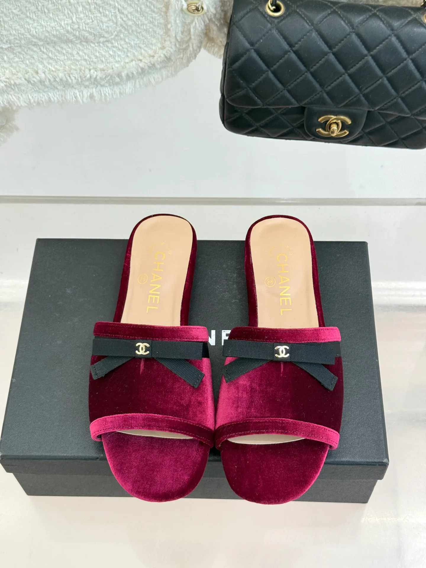 Шлепанцы Женские Chanel 12958164