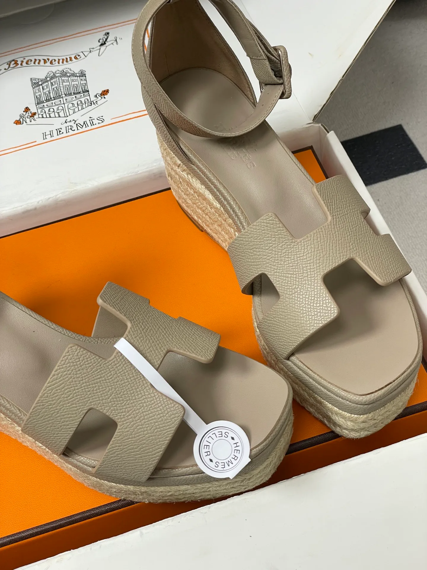 Босоножки Женские Hermes 2825196