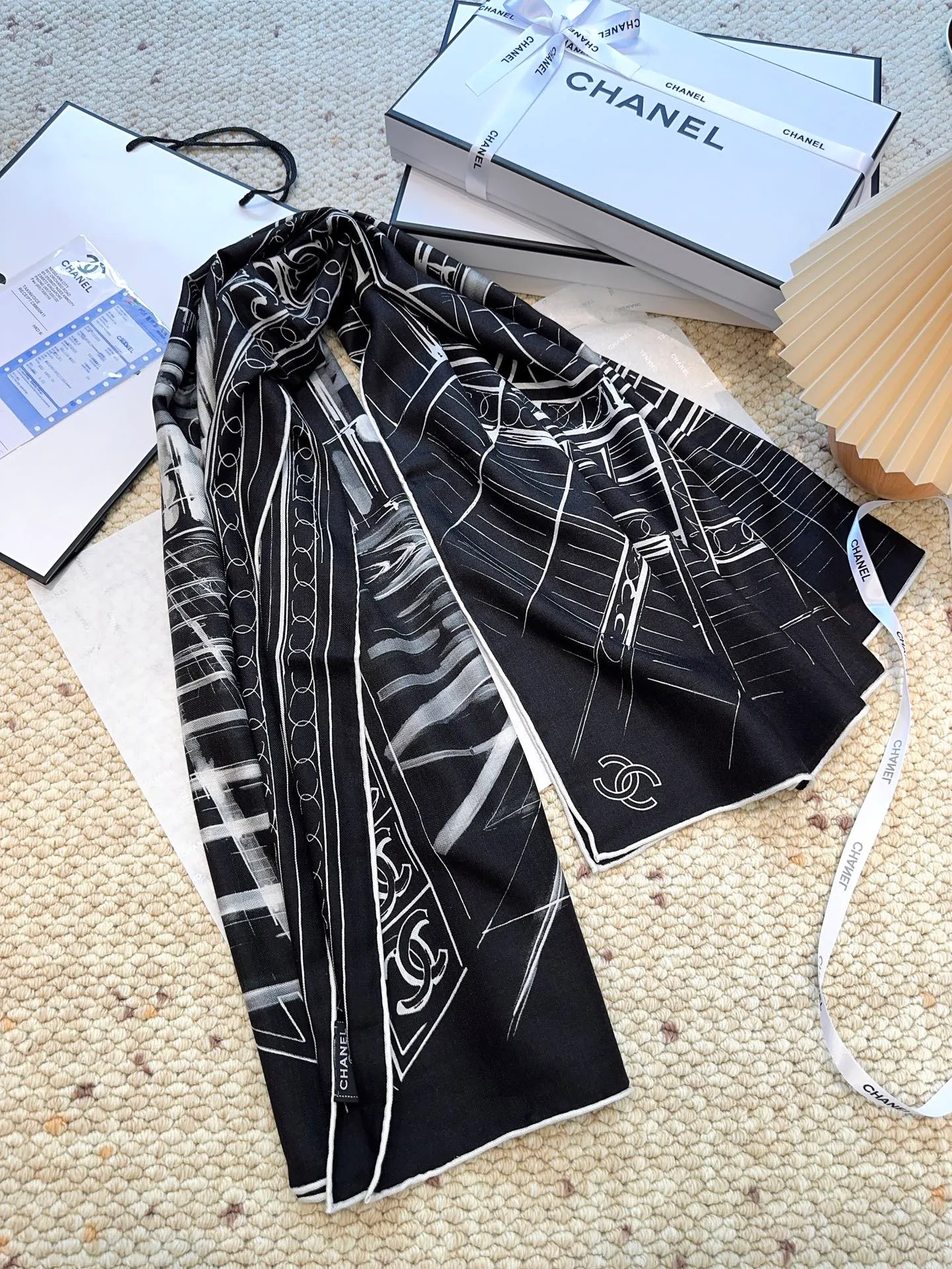 Шарфы Chanel 702875