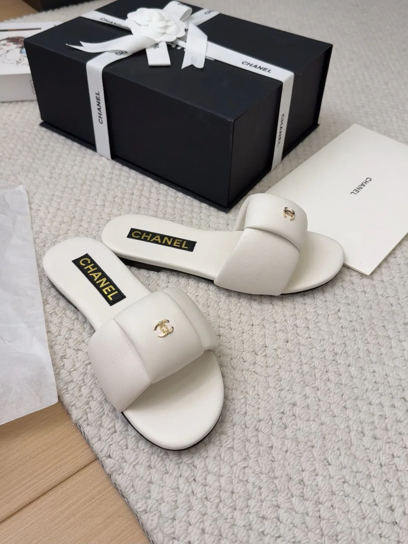 Шлепанцы Женские Chanel 28361