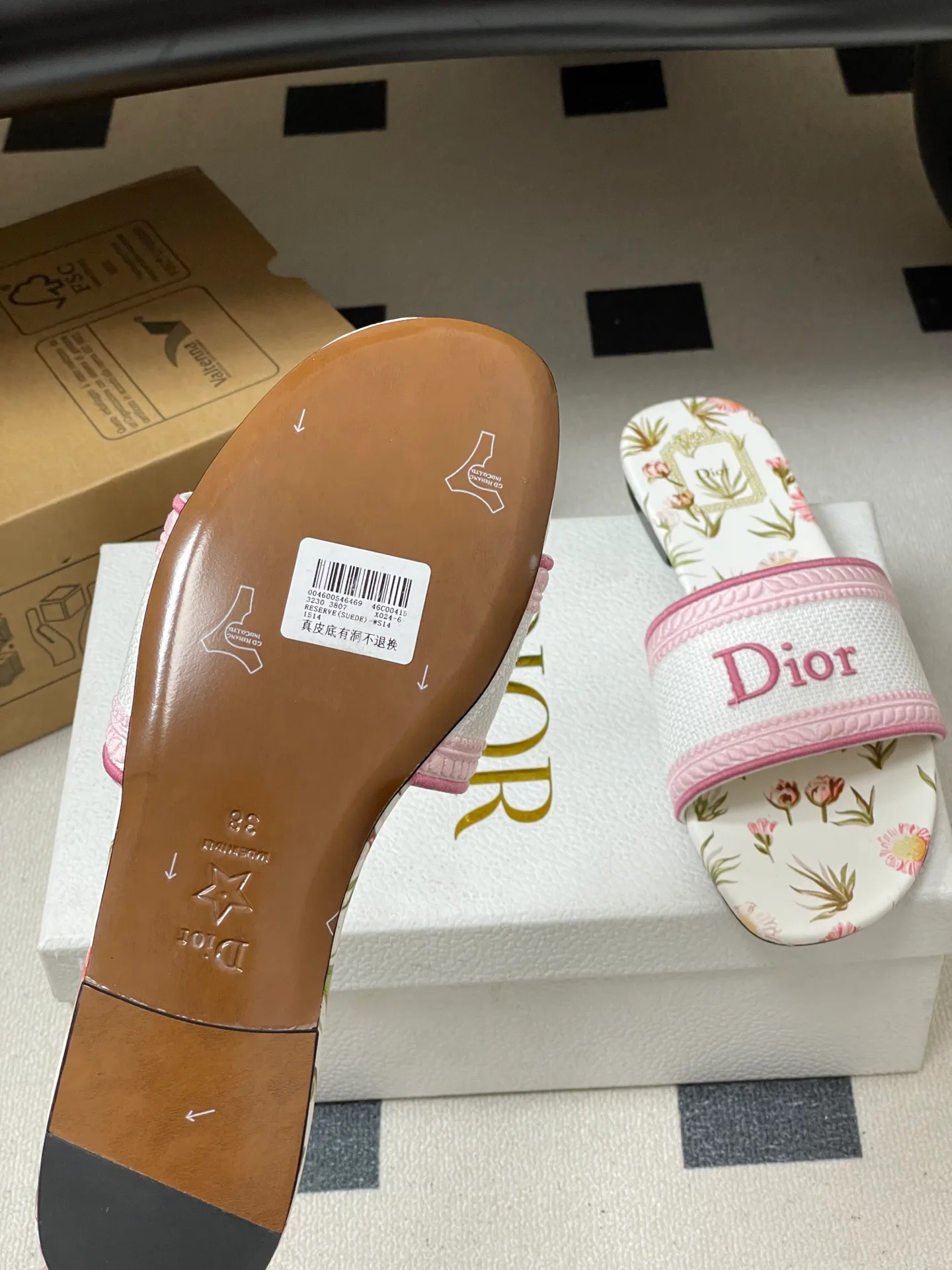 Шлепанцы Женские Christian Dior 11658811