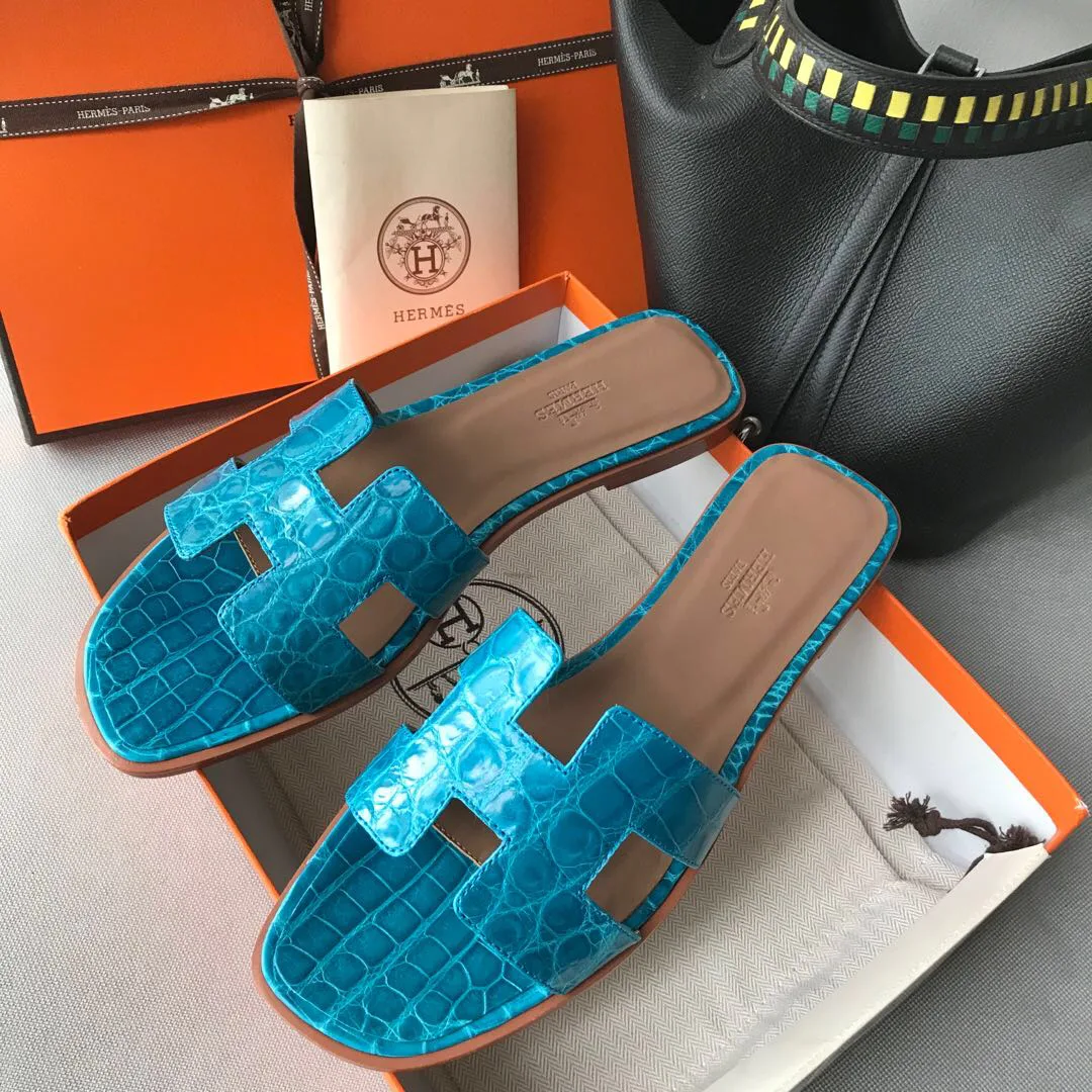 Шлепанцы Женские Hermes 3967568