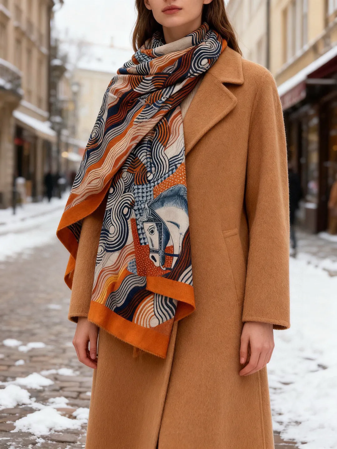 Шарфы Hermes 10236025