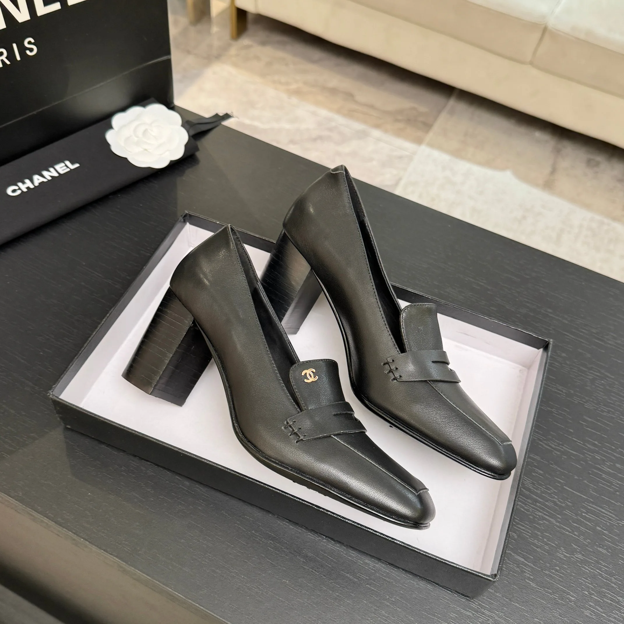 Лоферы И Мокасины Женские Chanel 18063089