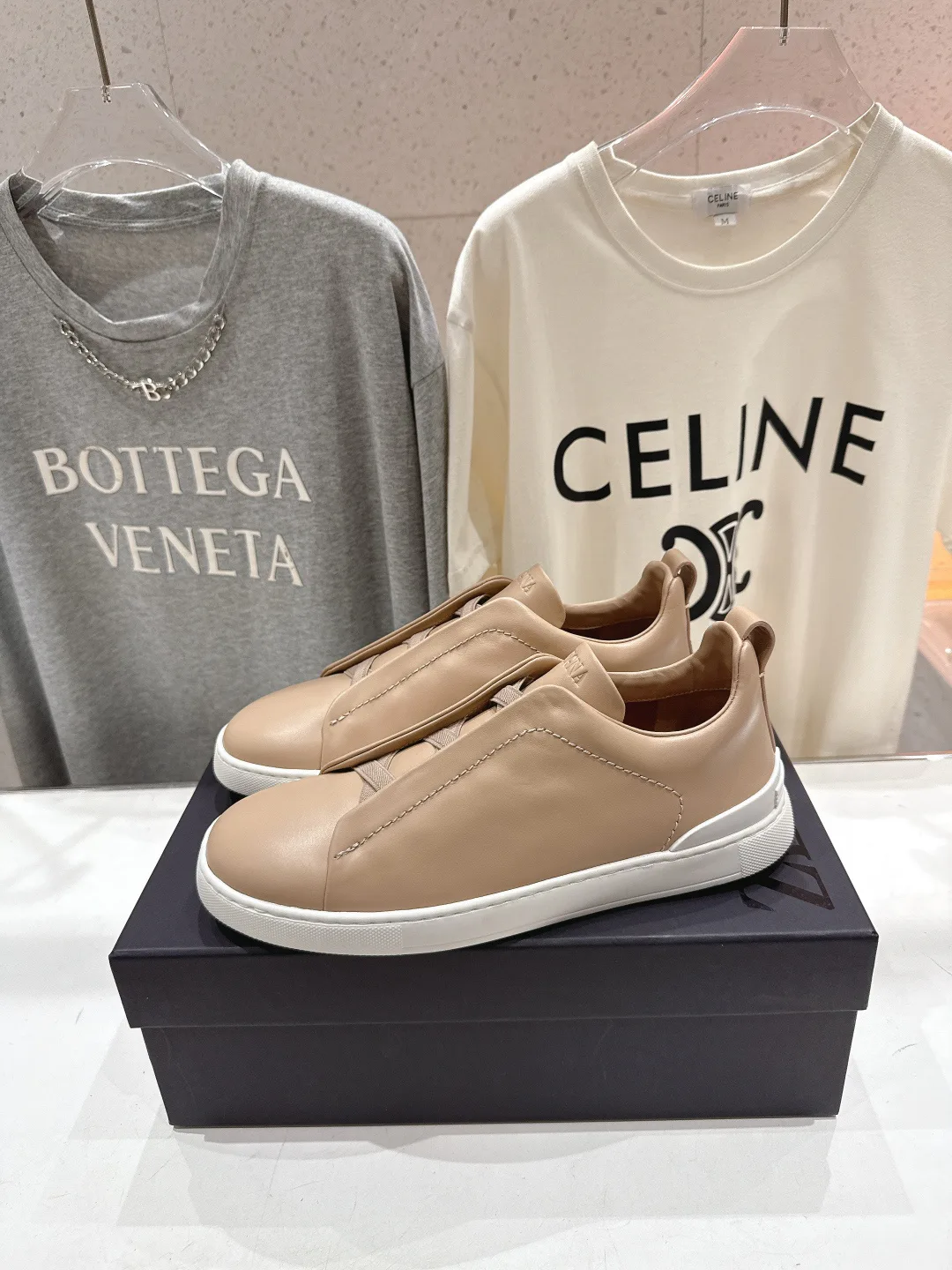Слипоны Мужские Zegna 1293761