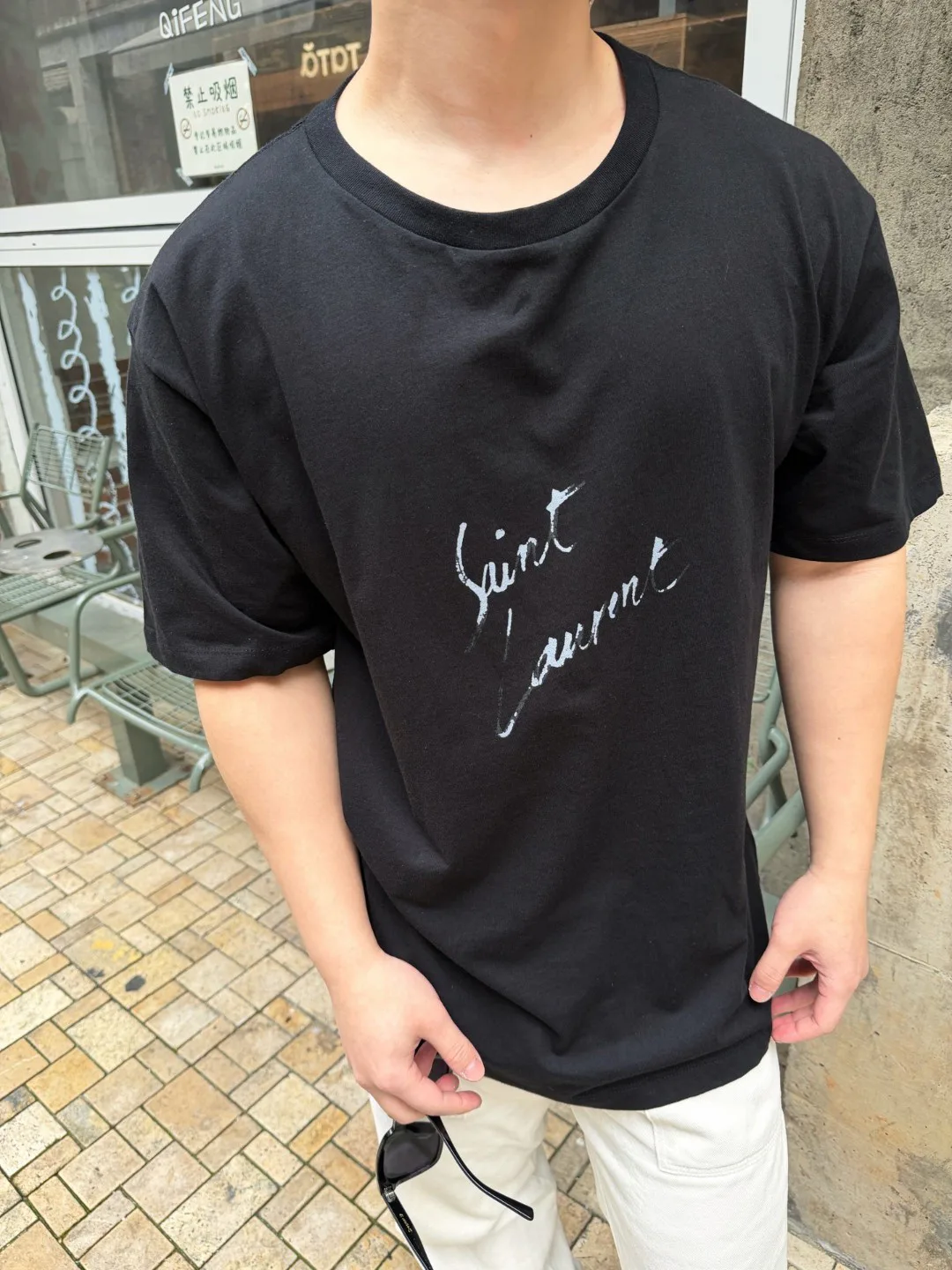 Футболки Мужские Saint Laurent 11430013