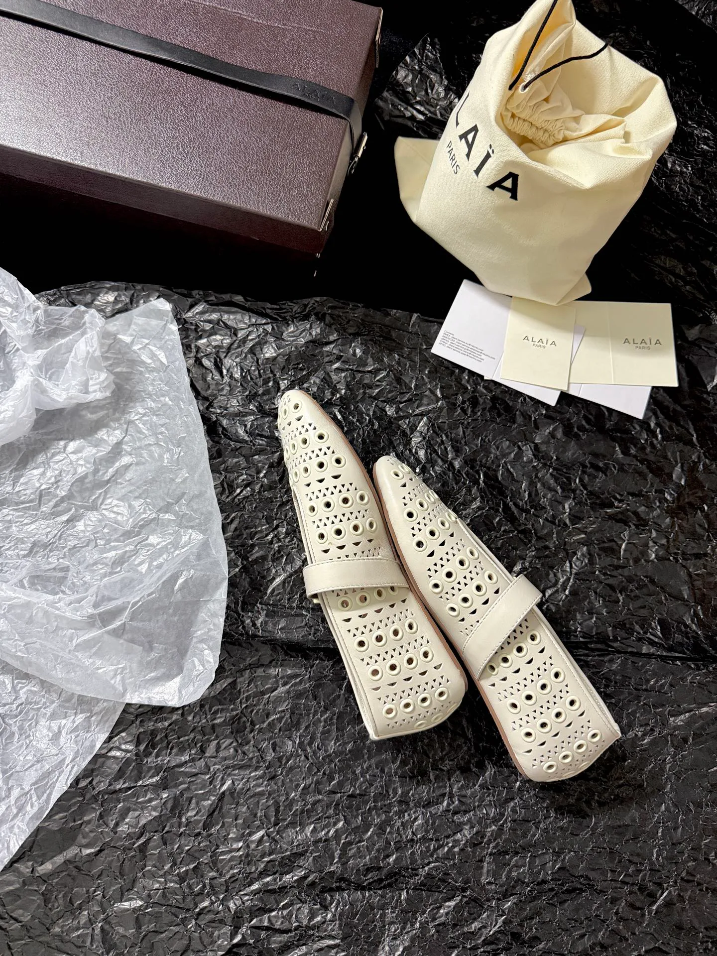 Балетки Женские Alaia 516316