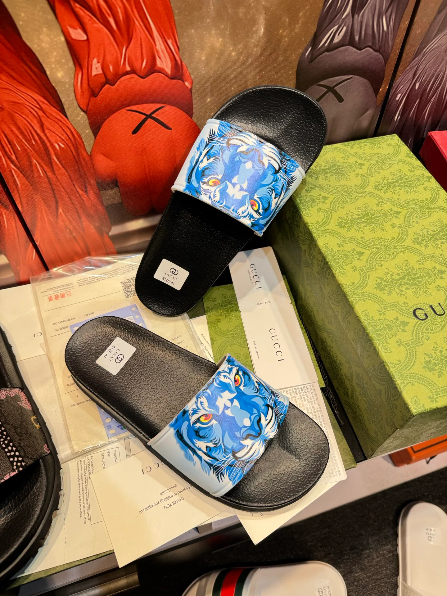 Шлепанцы Женские Gucci 10313890