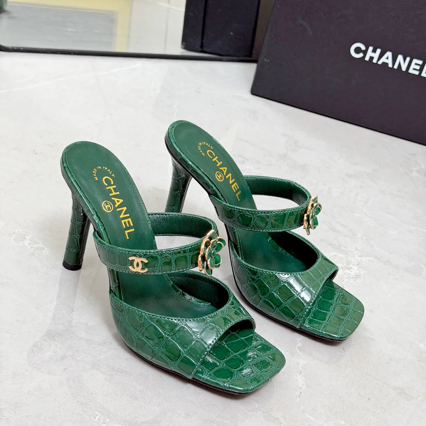 Босоножки Женские Chanel 17335031