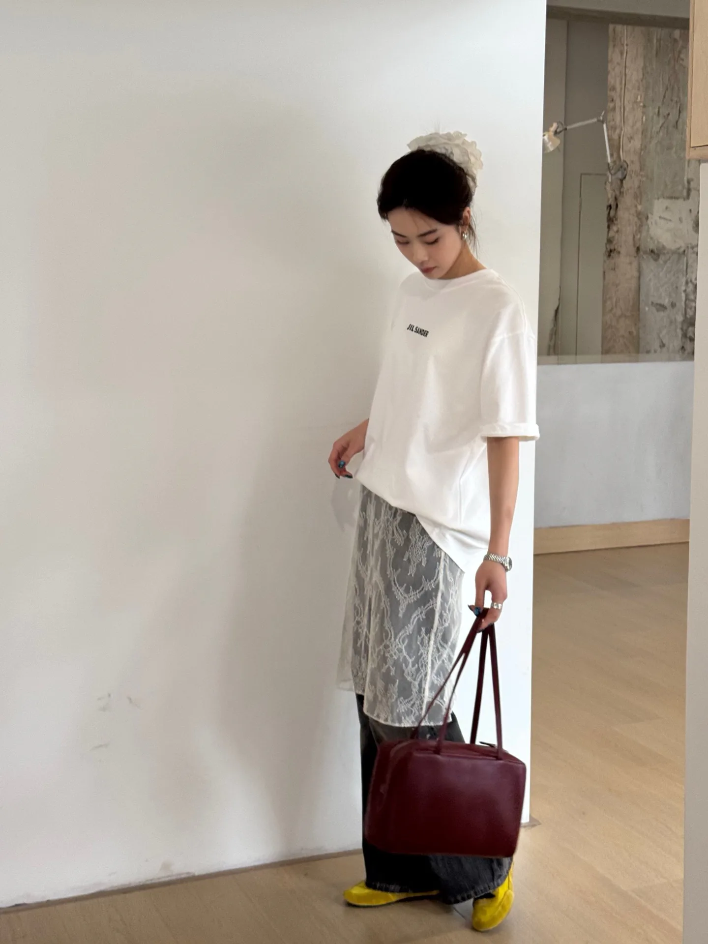 Футболки Женские Jil Sander 27088