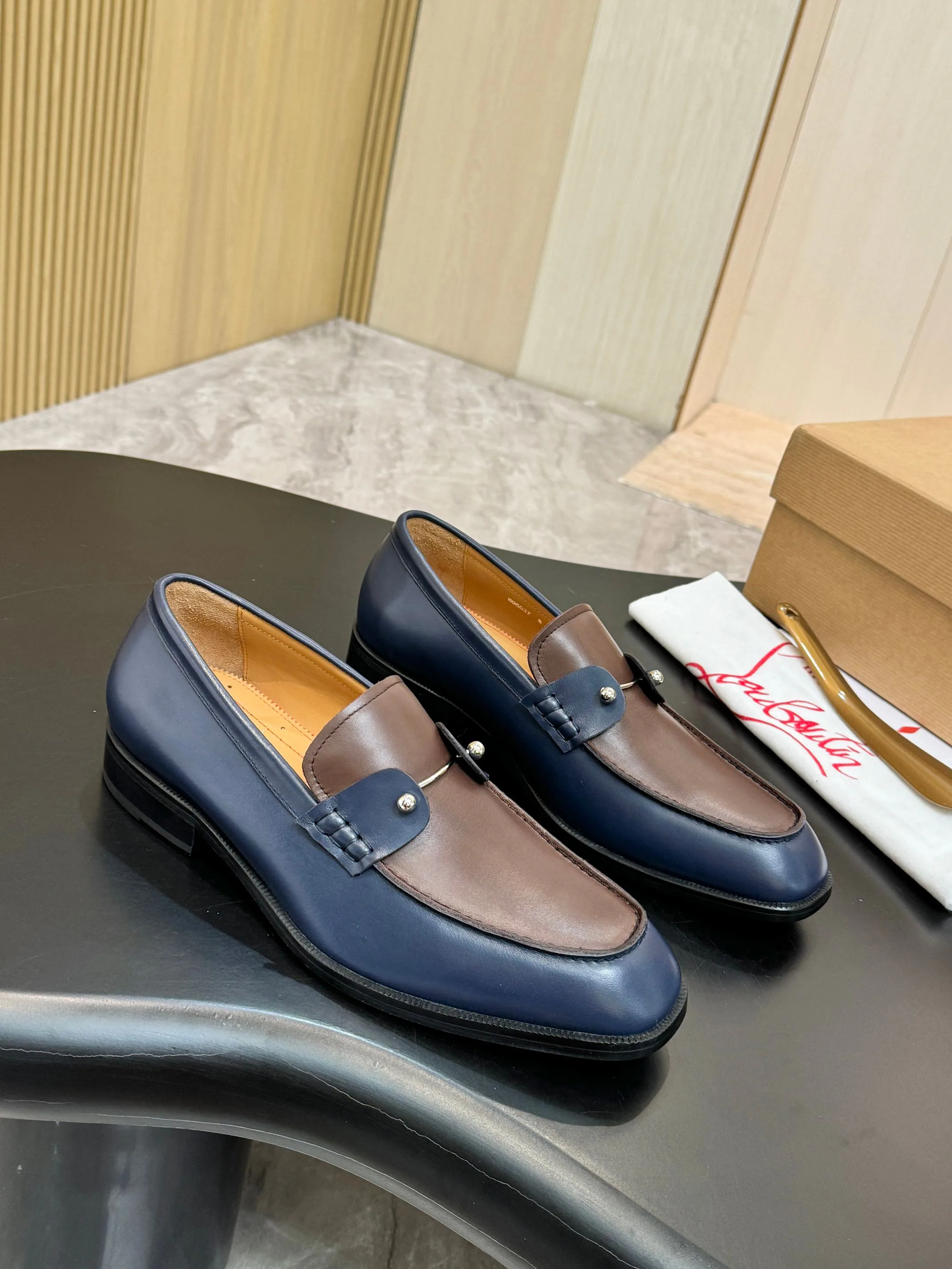 Лоферы И Туфли Мужские Christian Louboutin 18117279