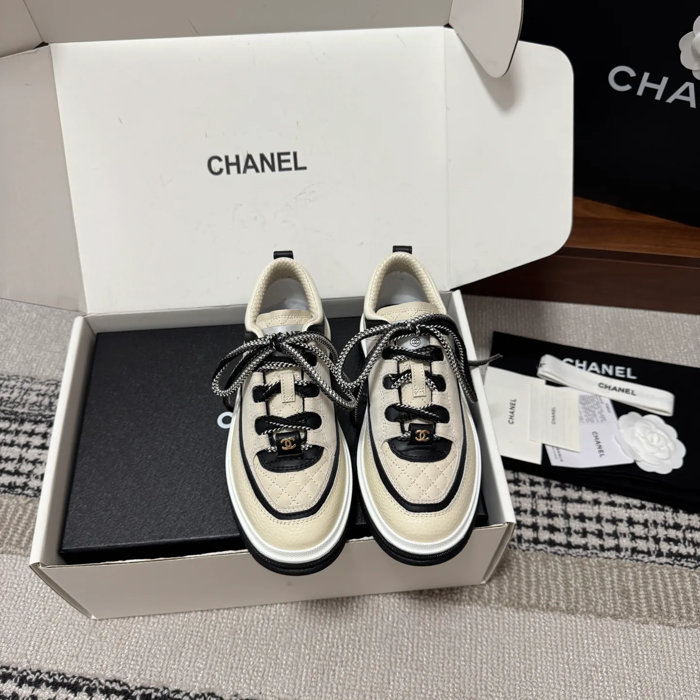 Кроссовки Женские Chanel 5453462
