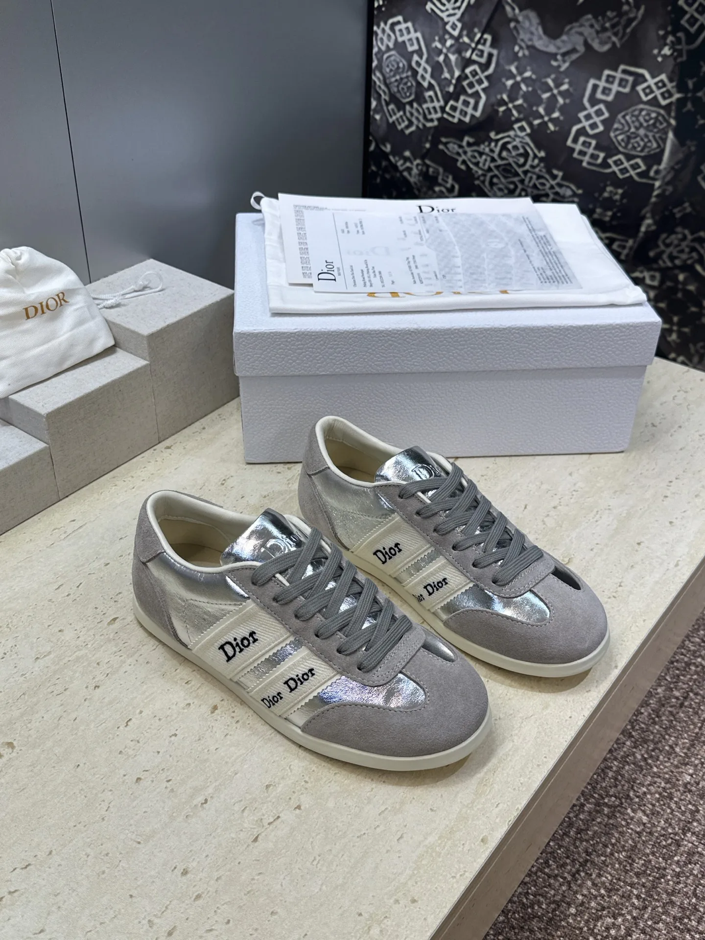 Кроссовки Женские Christian Dior 17612350