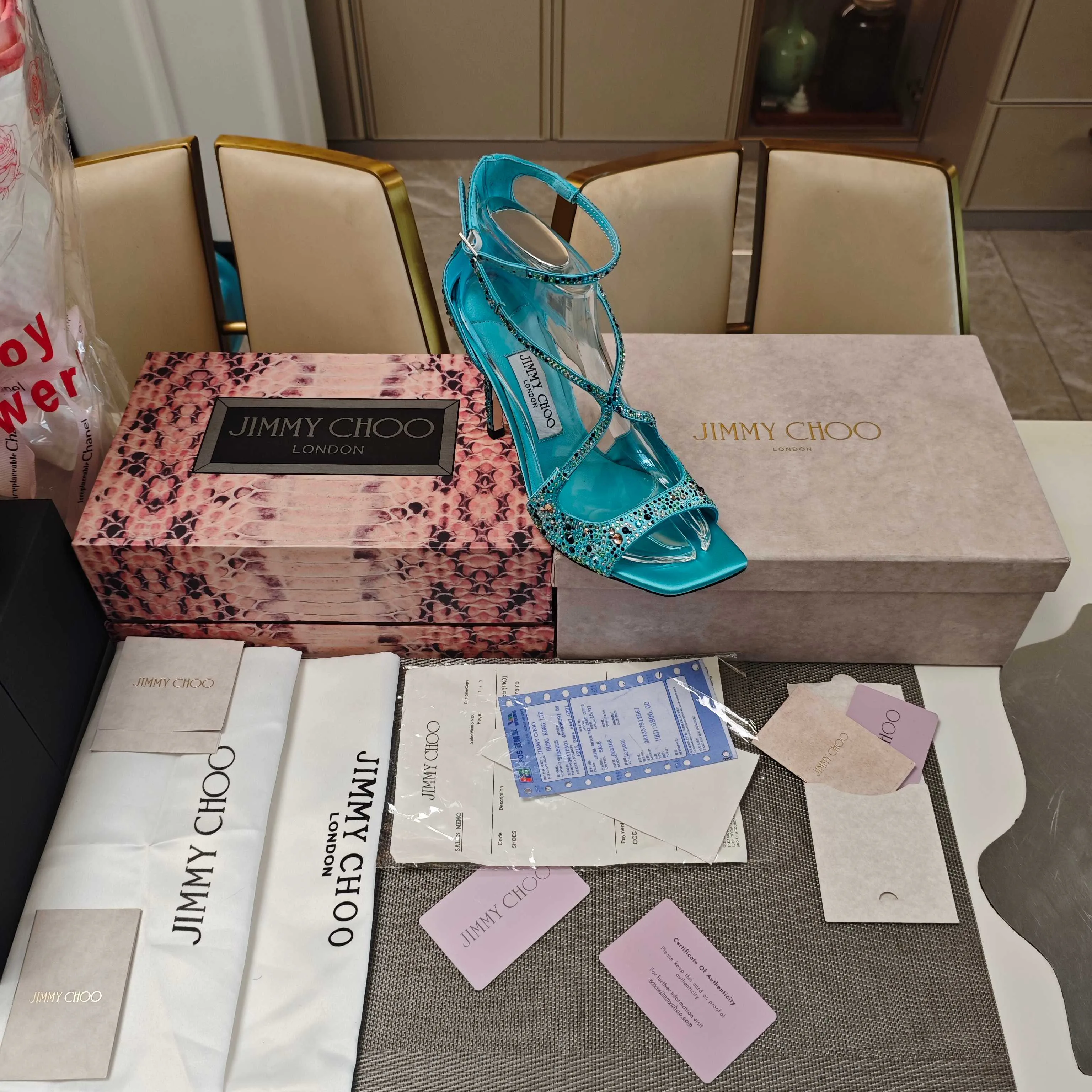 Босоножки Женские Jimmy Choo 17910282