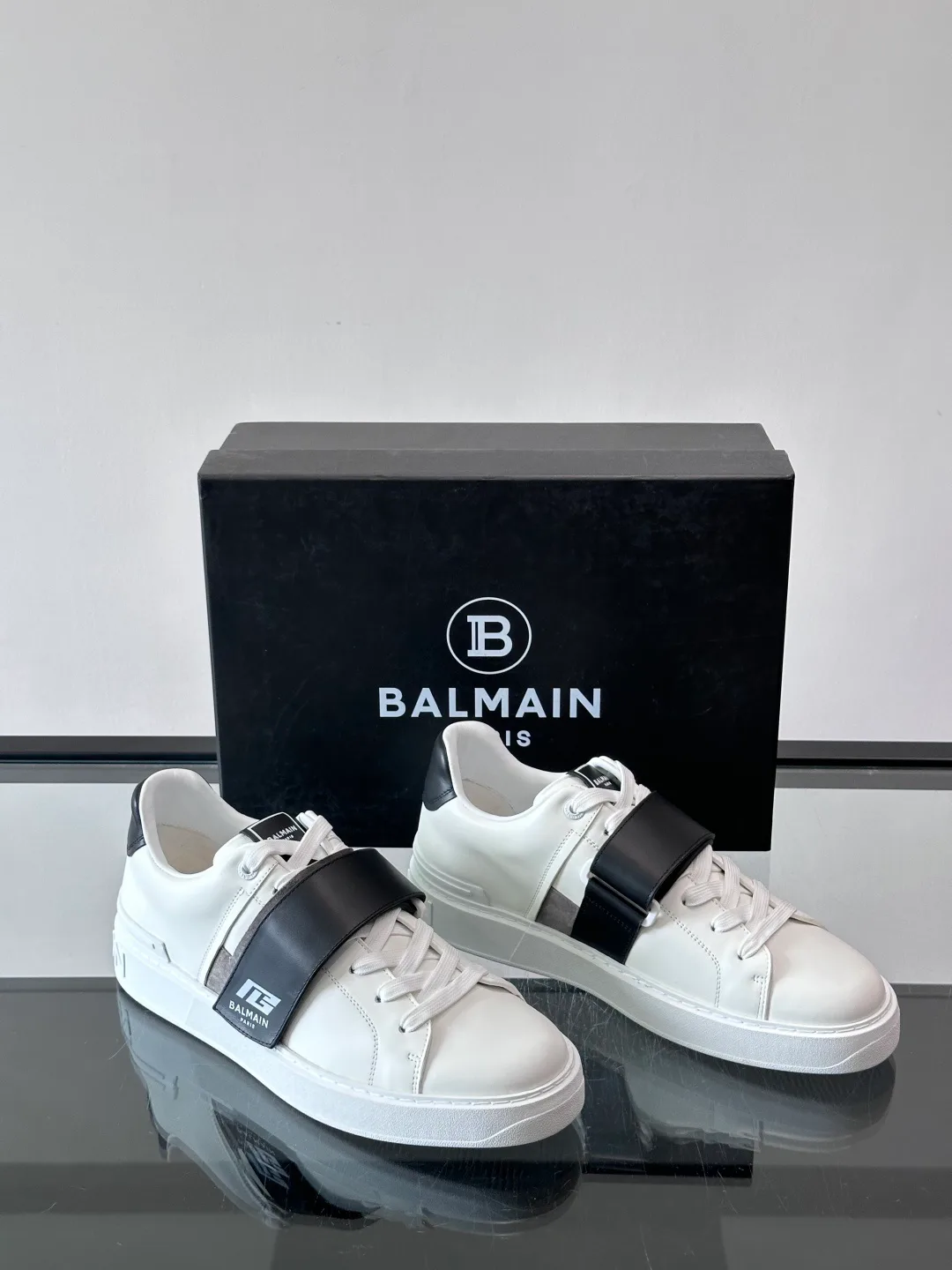 Кеды Мужские Balmain 12917696