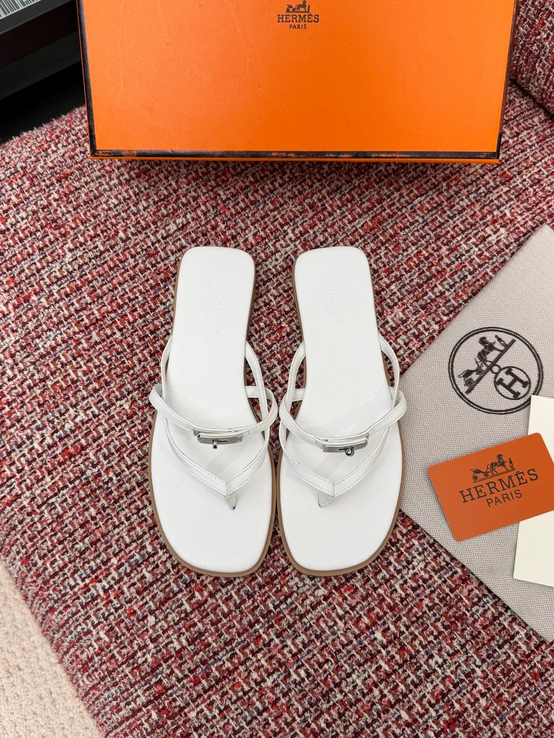 Шлепанцы Женские Hermes 1809509