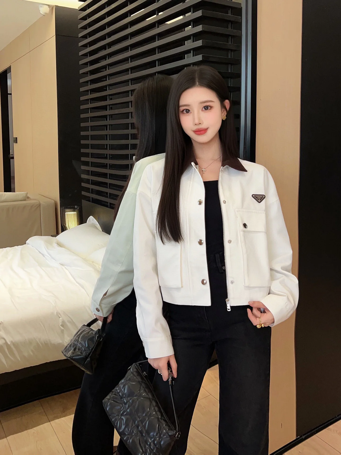 Куртки И Пуховики Женские Prada 1615853