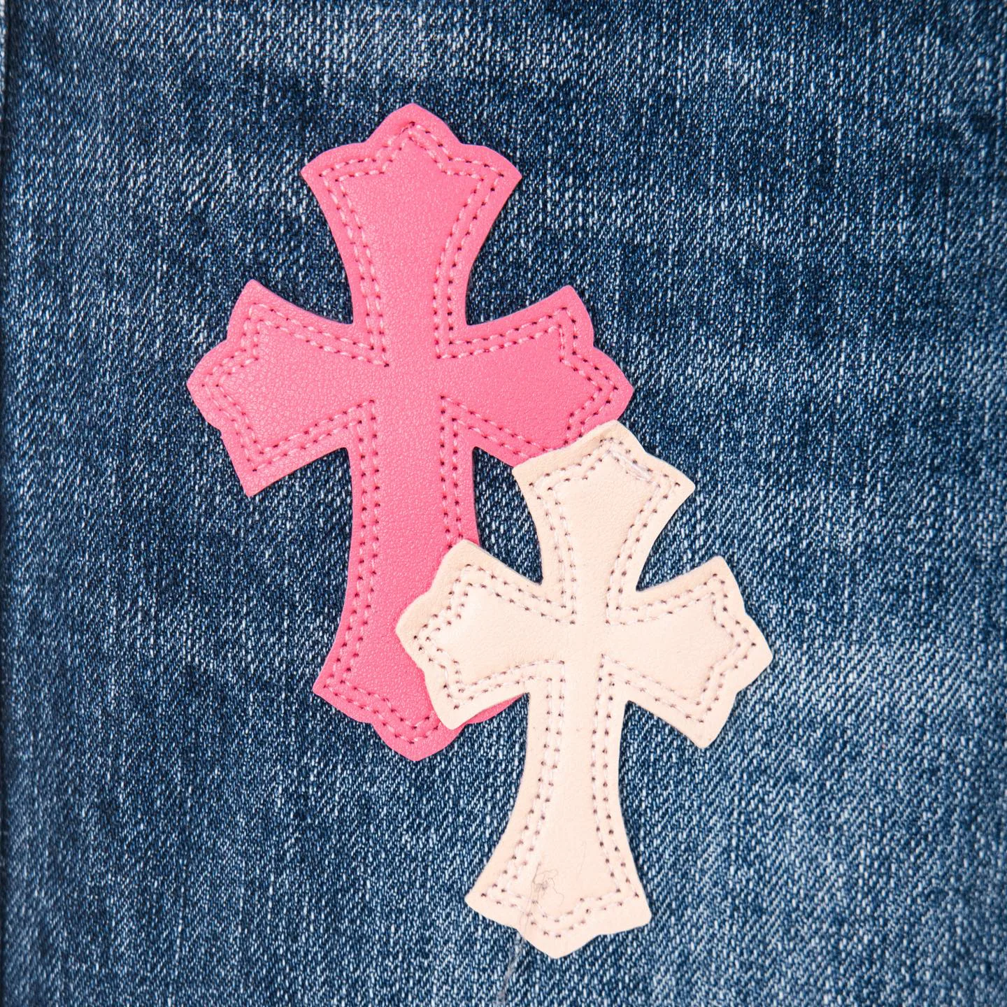 Джинсы Женские Chrome Hearts 11545019