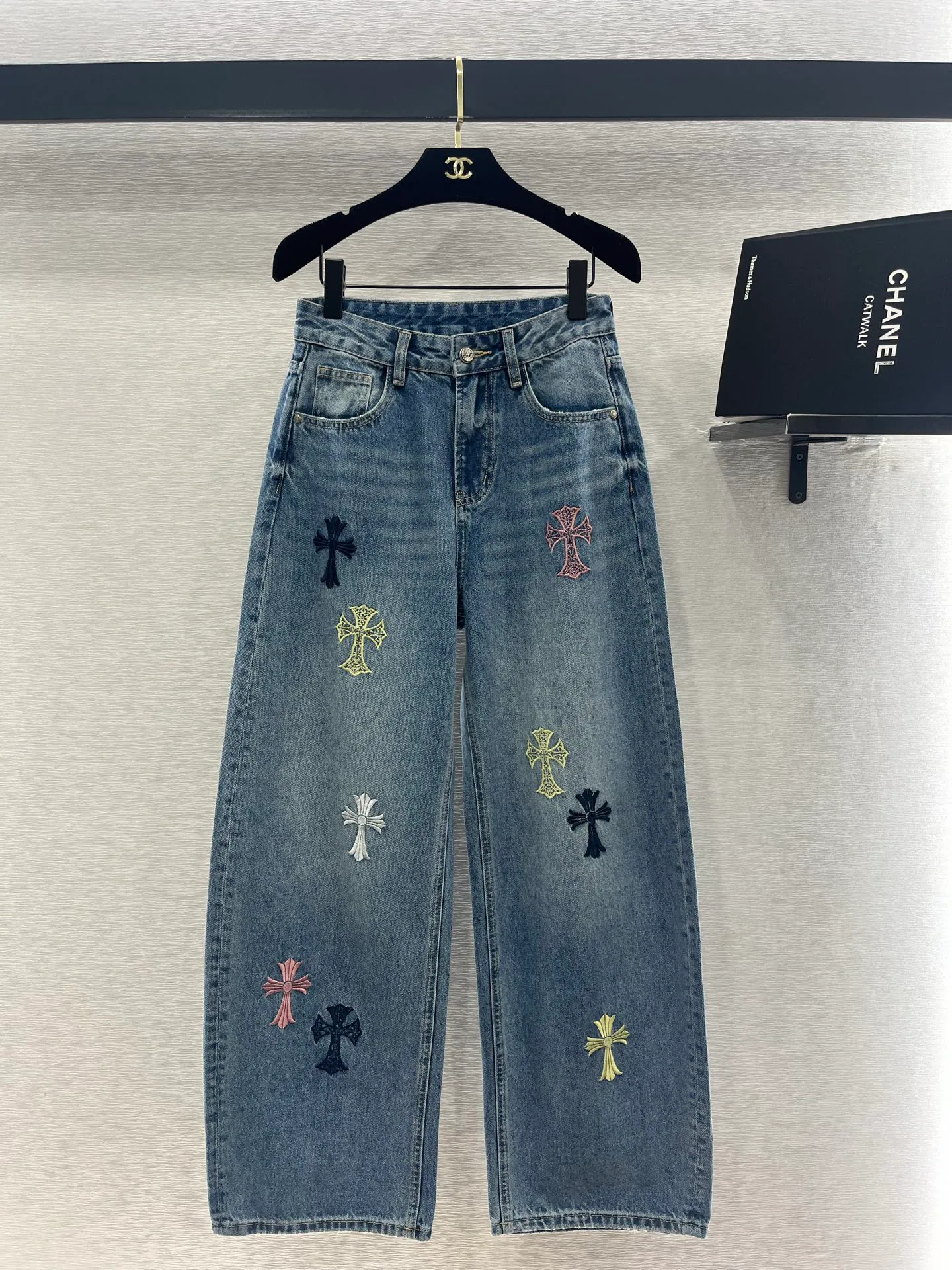 Брюки Женские Chrome Hearts 1272819
