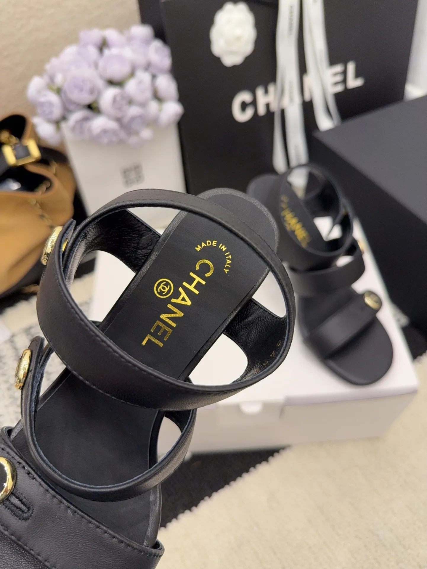 Босоножки Женские Chanel 804191