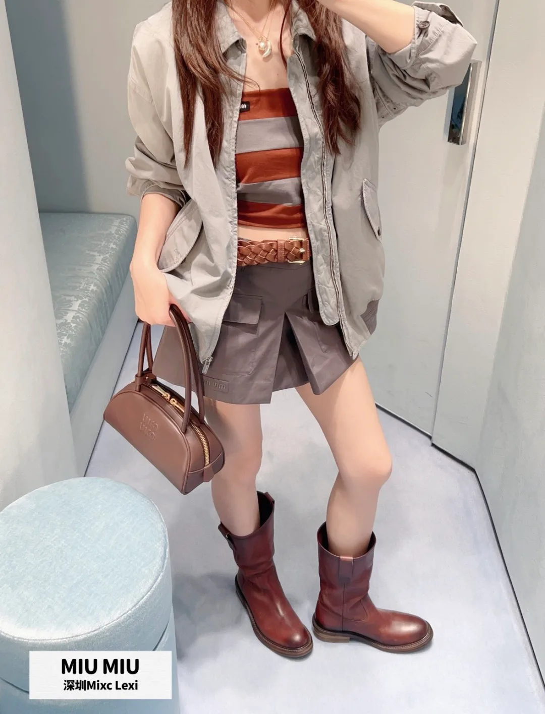 Куртки И Пуховики Женские Miu Miu 18465911